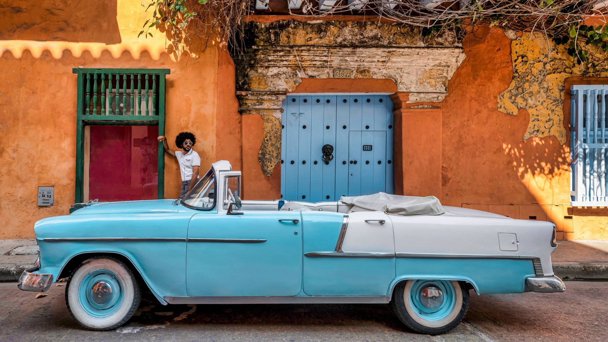 Nostalgisches Cartagena: Mit dem Oldtimer durch das Künstlerviertel und die Altstadt