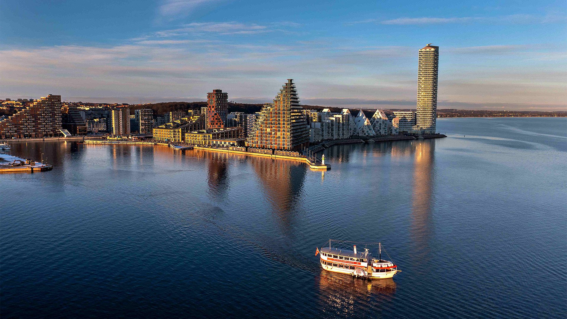 Aarhus zu Wasser und zu Land