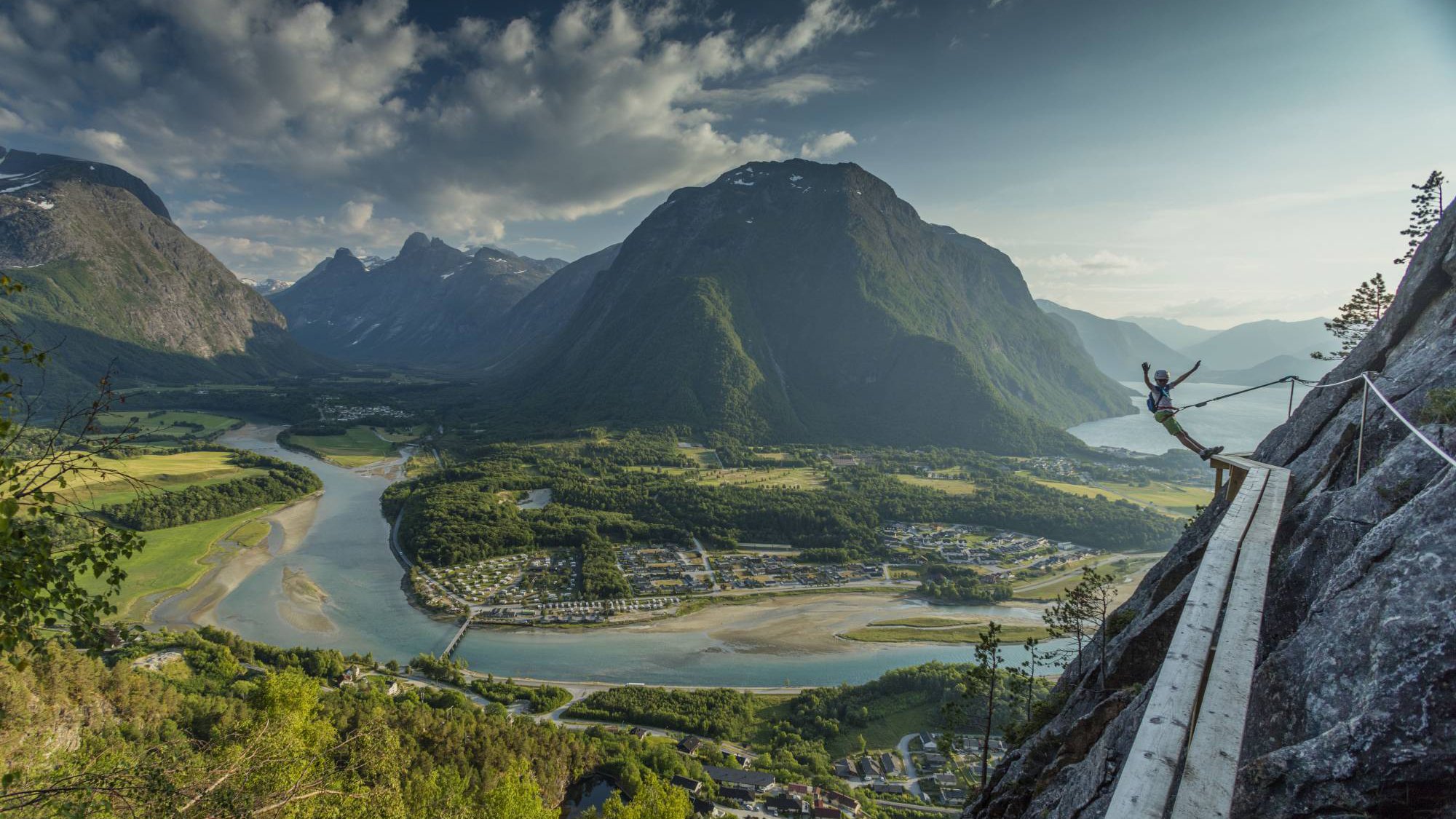 Nervenkitzel pur: Via Ferrata Romstalsstigen 