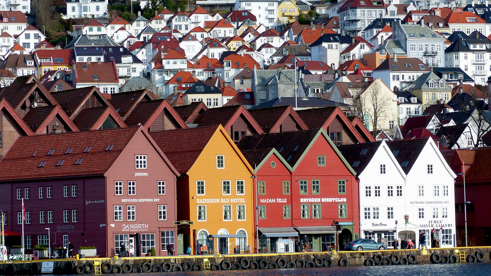 Hop-on-hop-off-Bus in Bergen (24h Ticket)