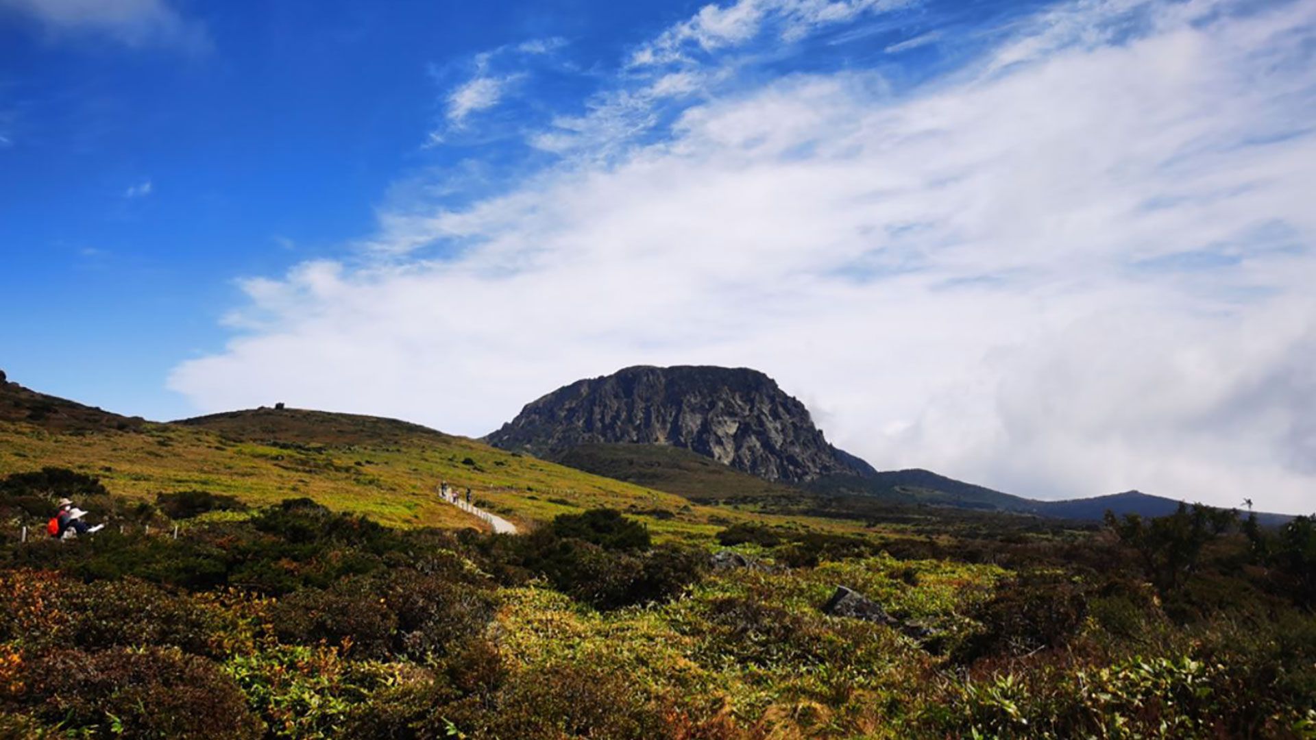 Wanderung auf den Berg Hallasan