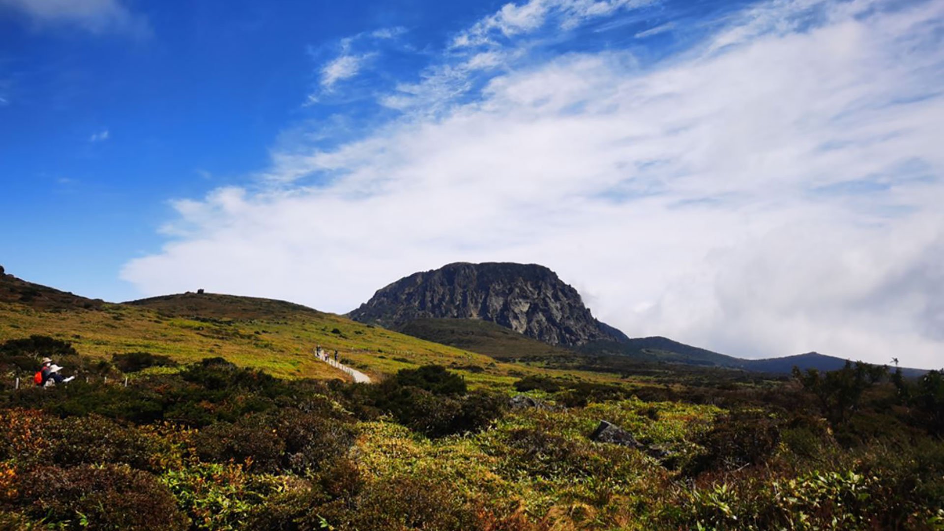 Wanderung auf den Berg Hallasan