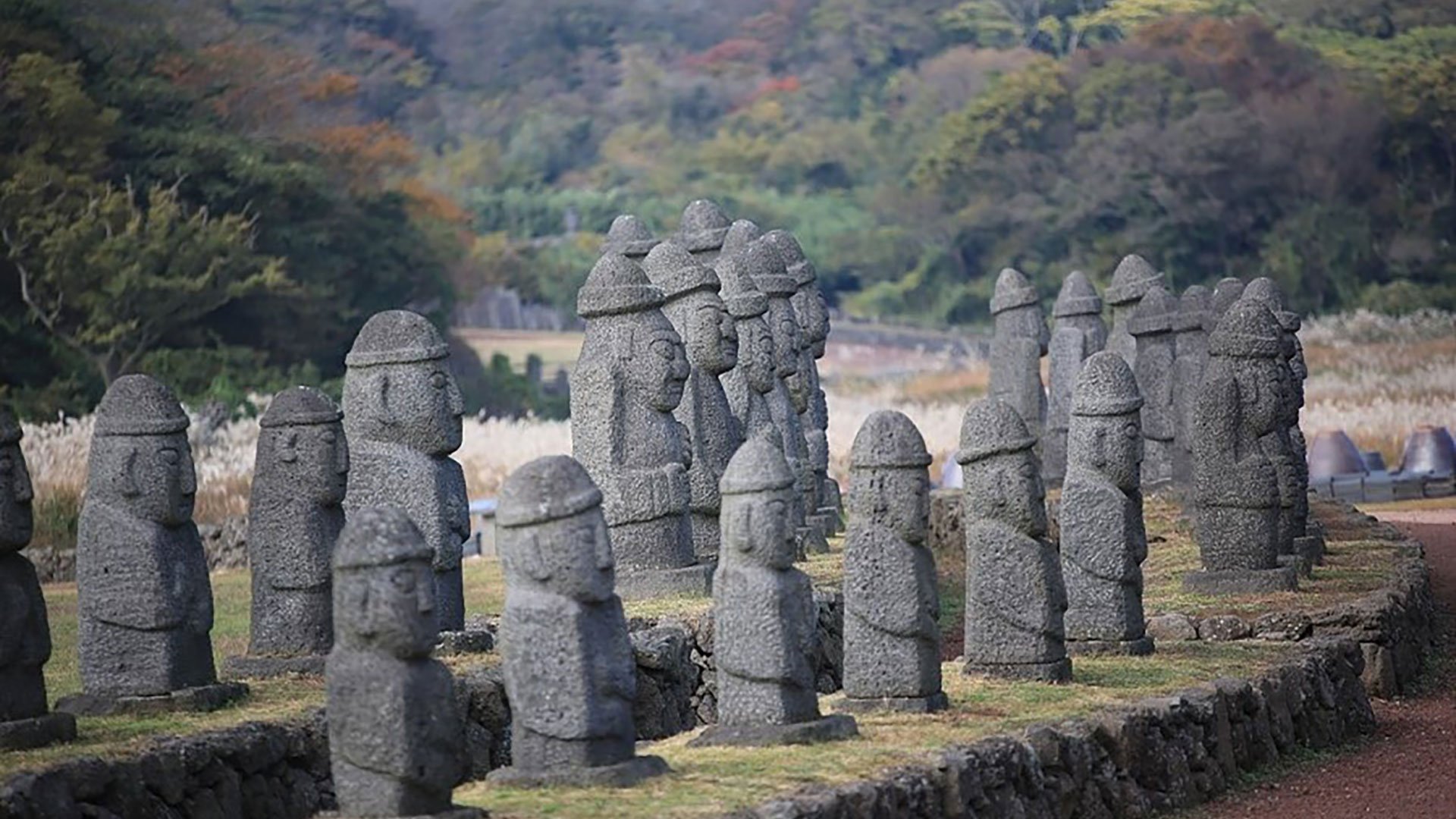 Steinpark Jeju und Seongup Folk Village