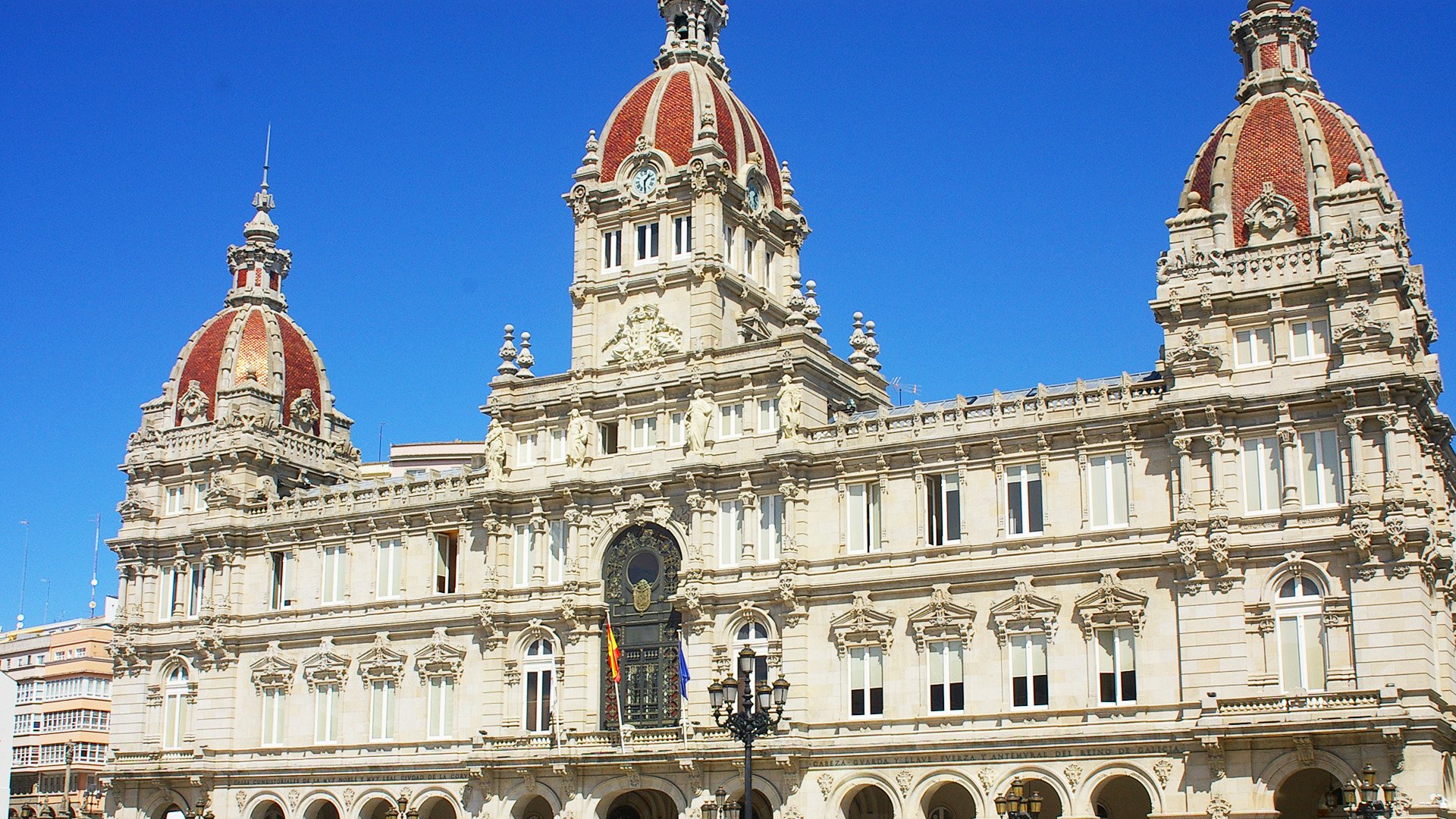 Komm an Land: Zu Fuß durch A Coruña