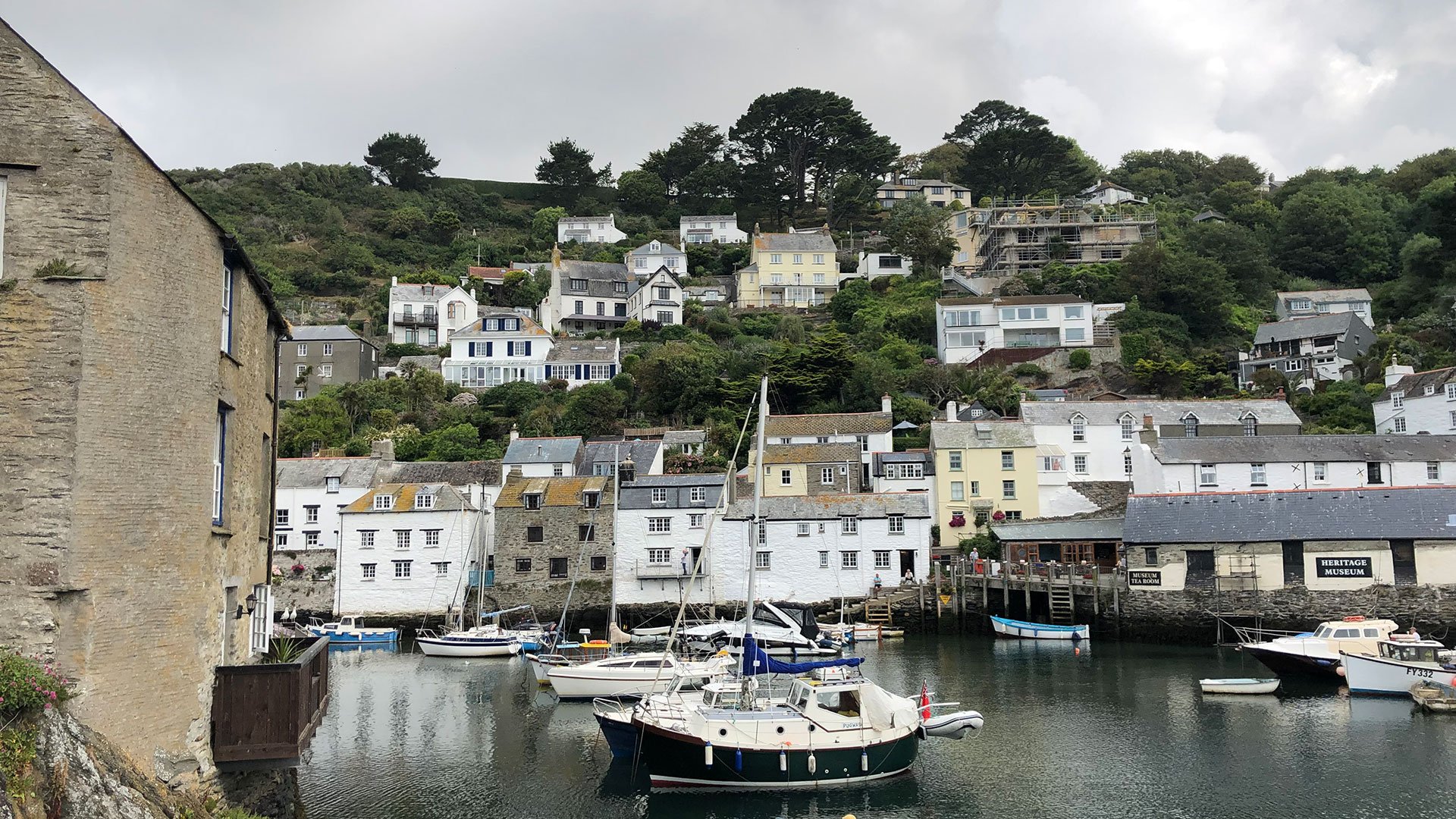 Die Fischerdörfer Charlestown und Polperro