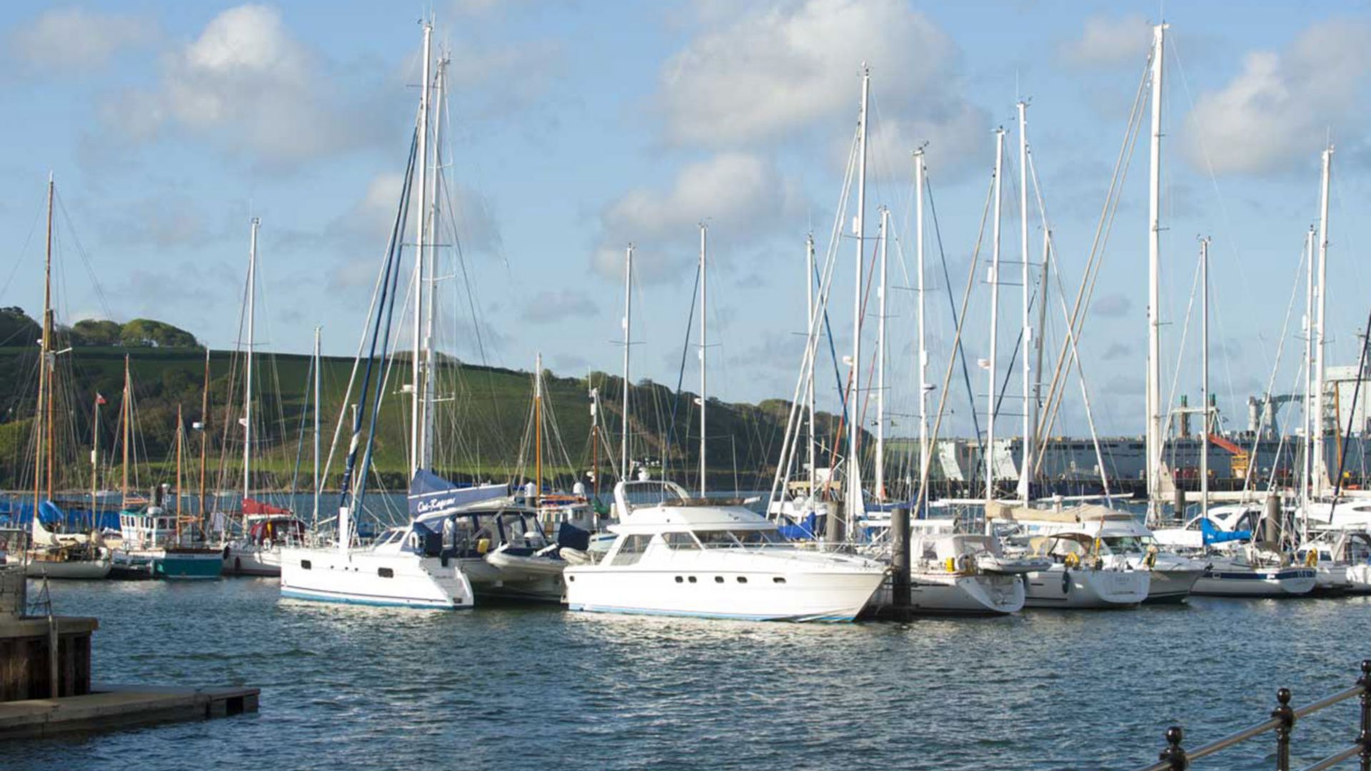 Komm an Land: Zu Fuß durch Falmouth