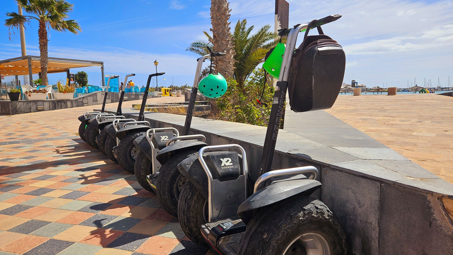 Mit dem Balance-Scooter nach Las Salinas