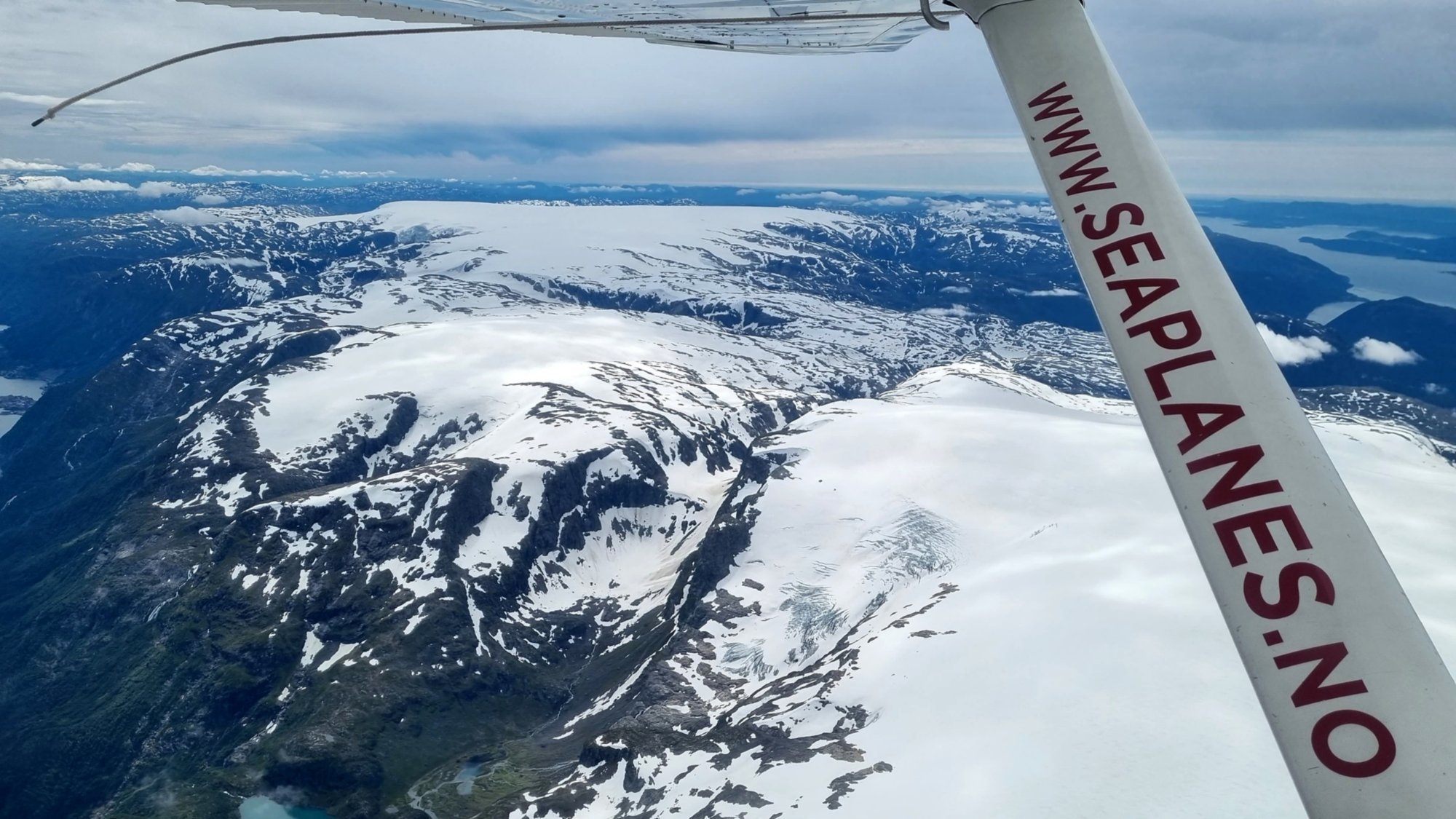 Mit dem Wasserflugzeug über Haugesund