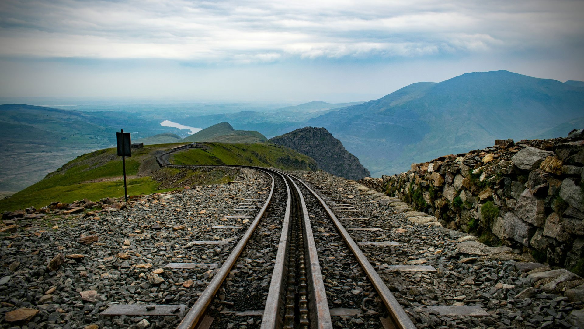 Mit dem Zug zum Berg Snowdon