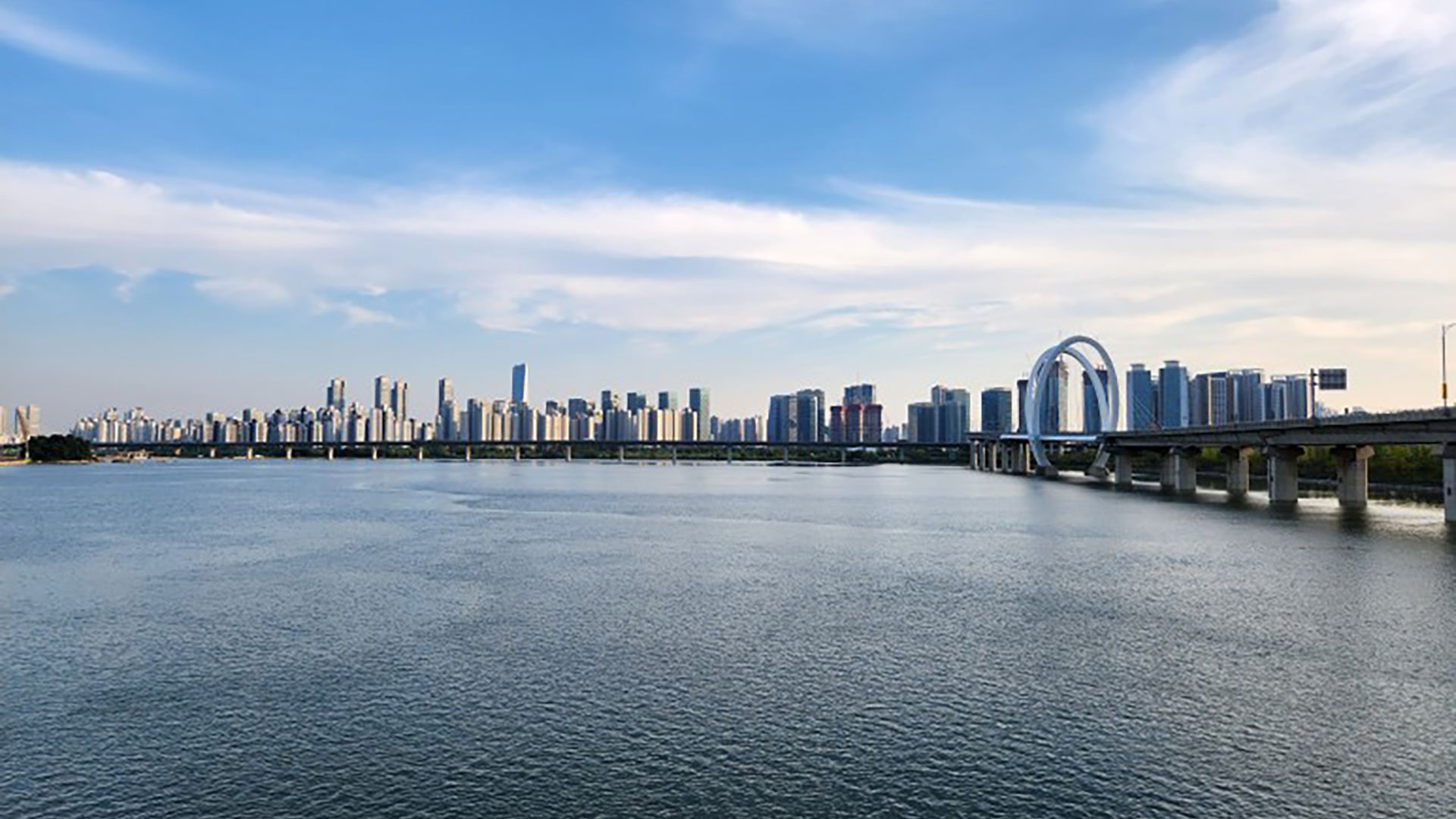 Panoramafahrt durch Incheon