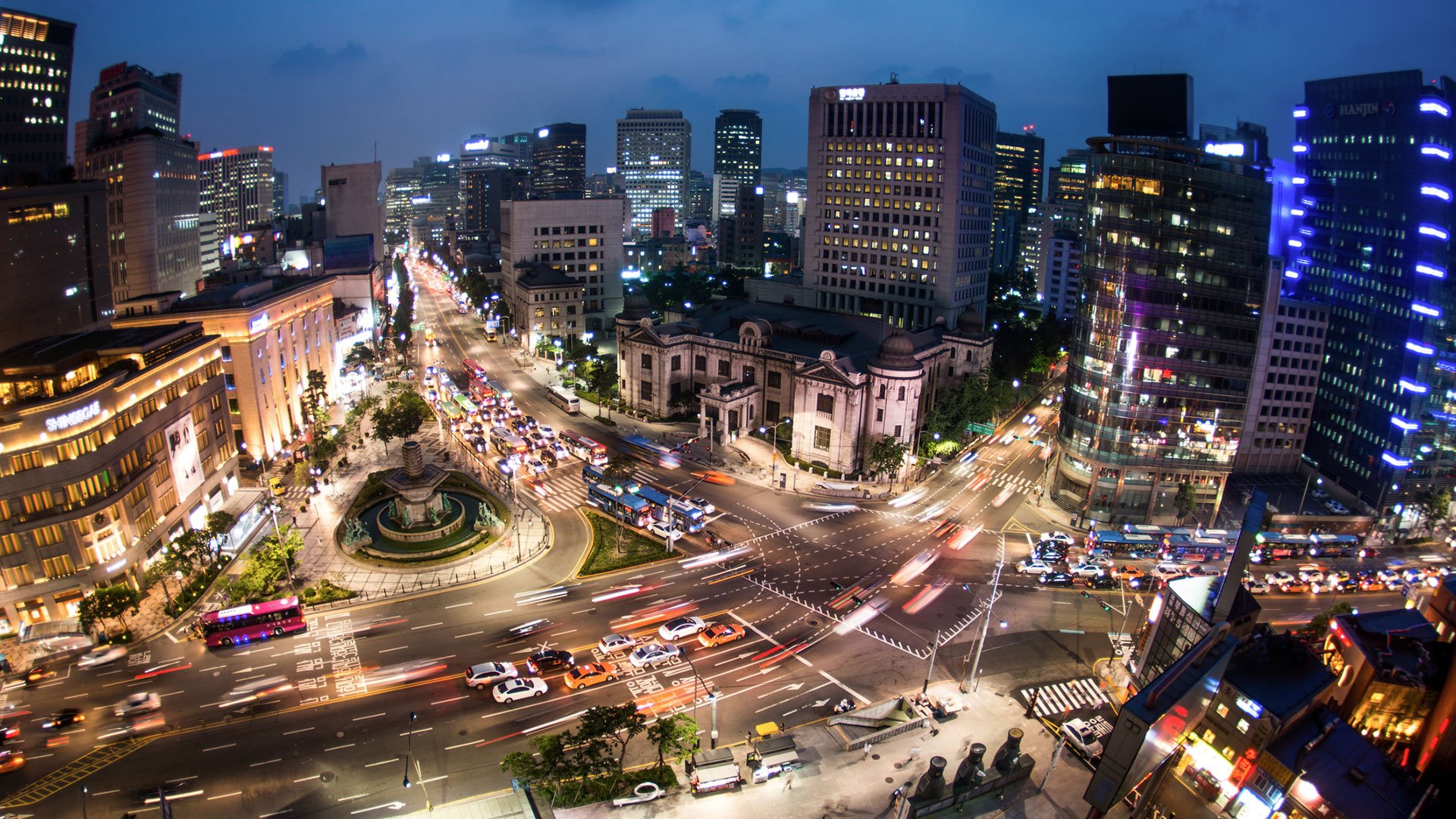 Seoul bei Nacht
