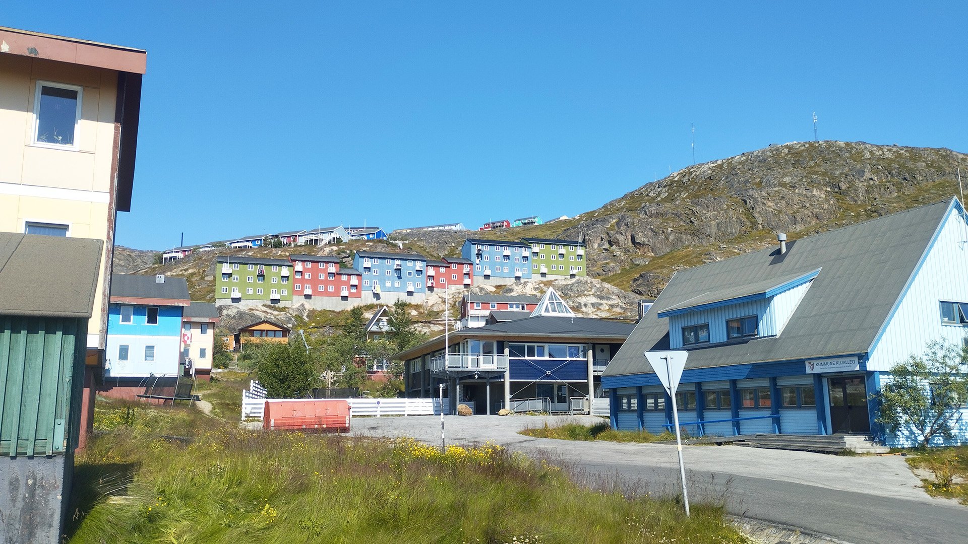 Komm an Land: Spaziergang durch Qaqortoq