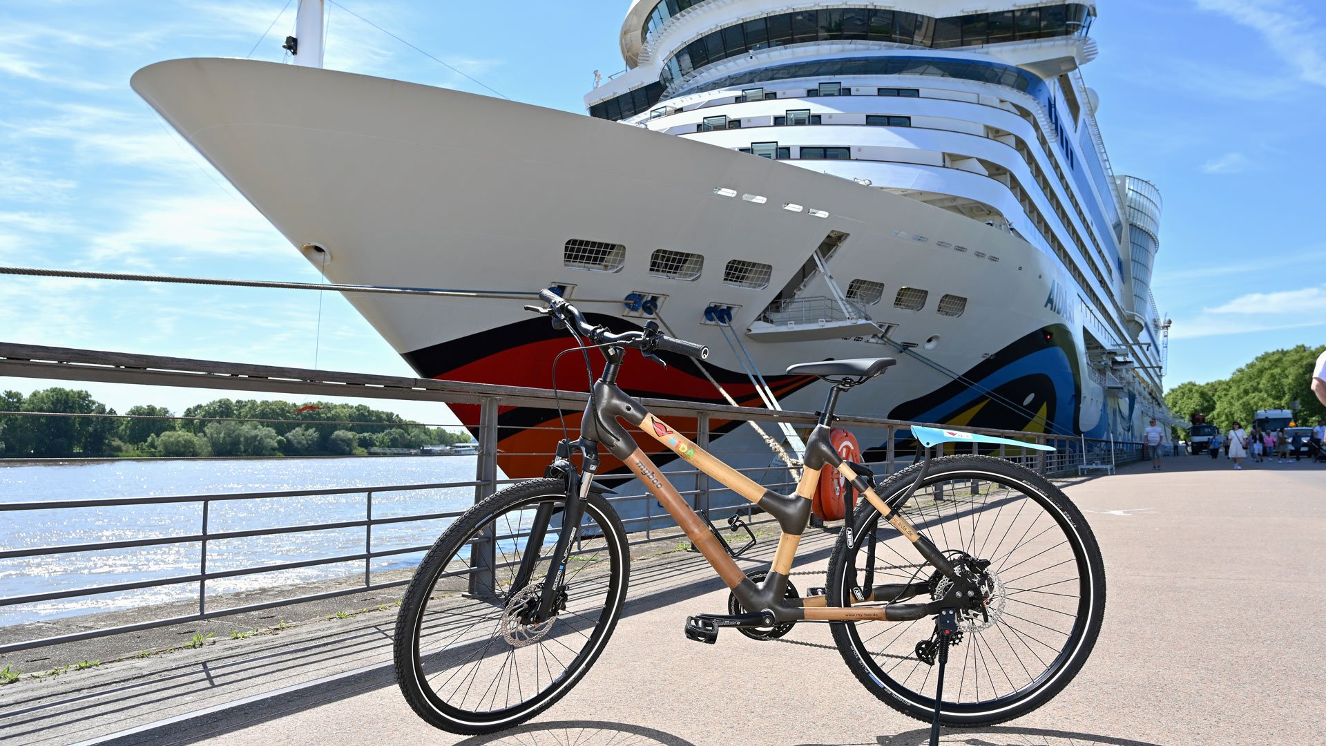 Mit dem Fahrrad individuell unterwegs - Größe L