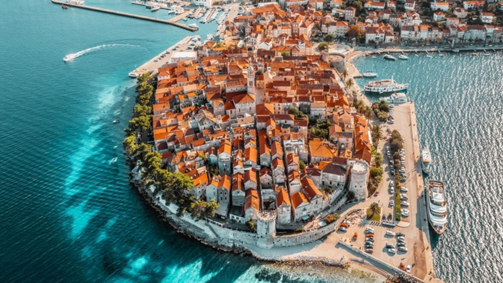 Komm an Land: Korčula zu Fuß