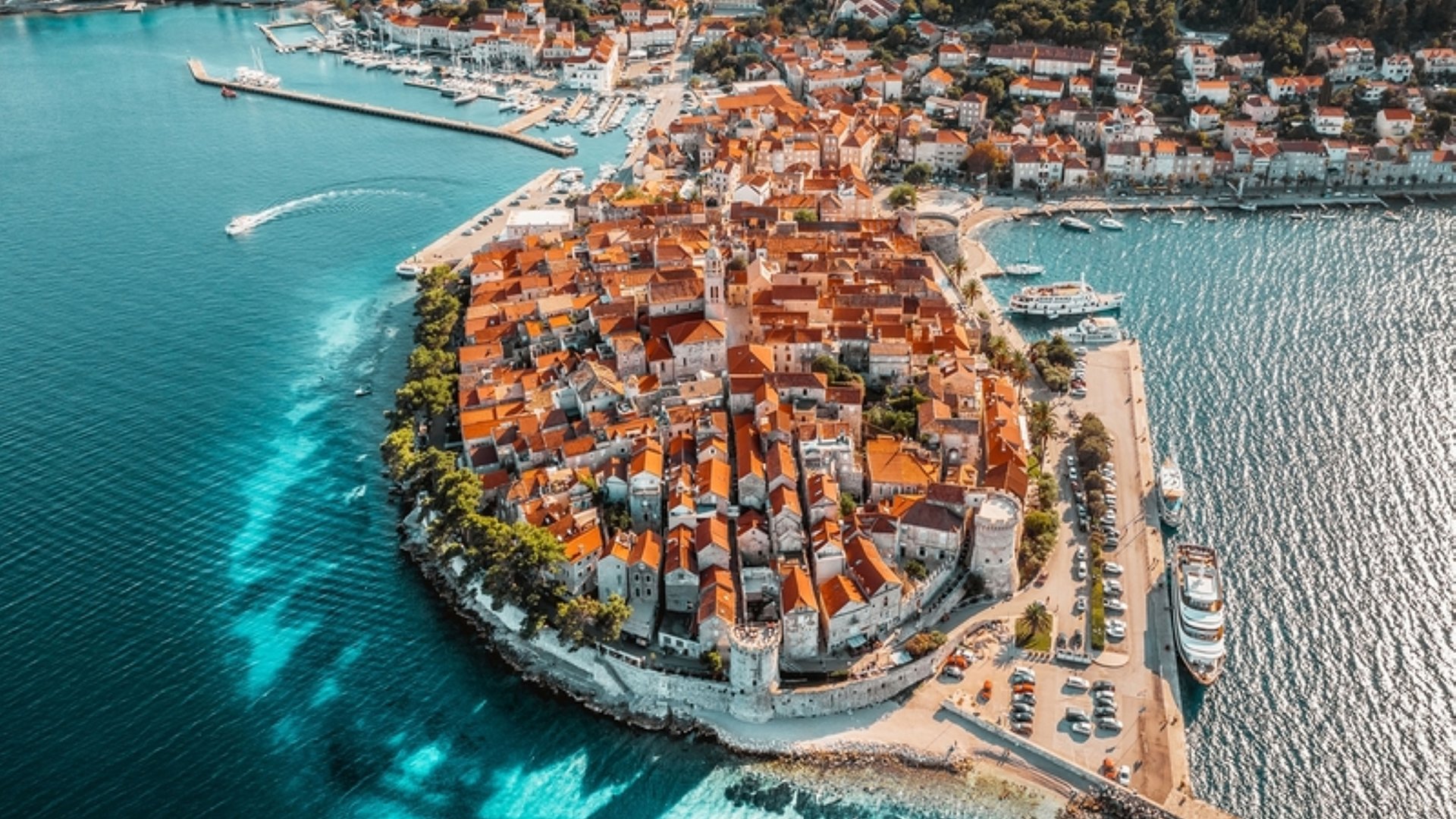 Komm an Land: Korčula zu Fuß