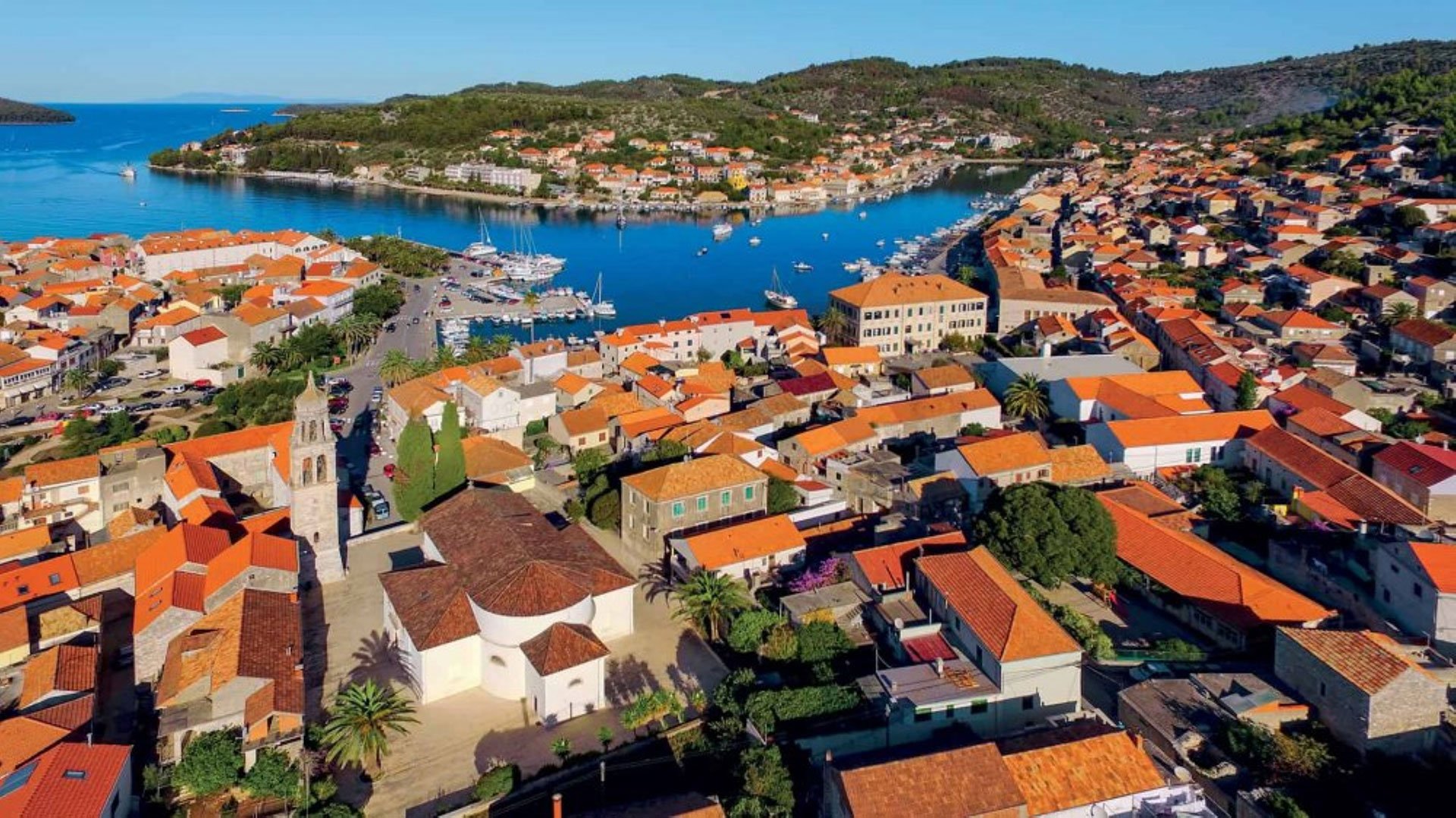 Korčula und Hafenstadt Vela Luka