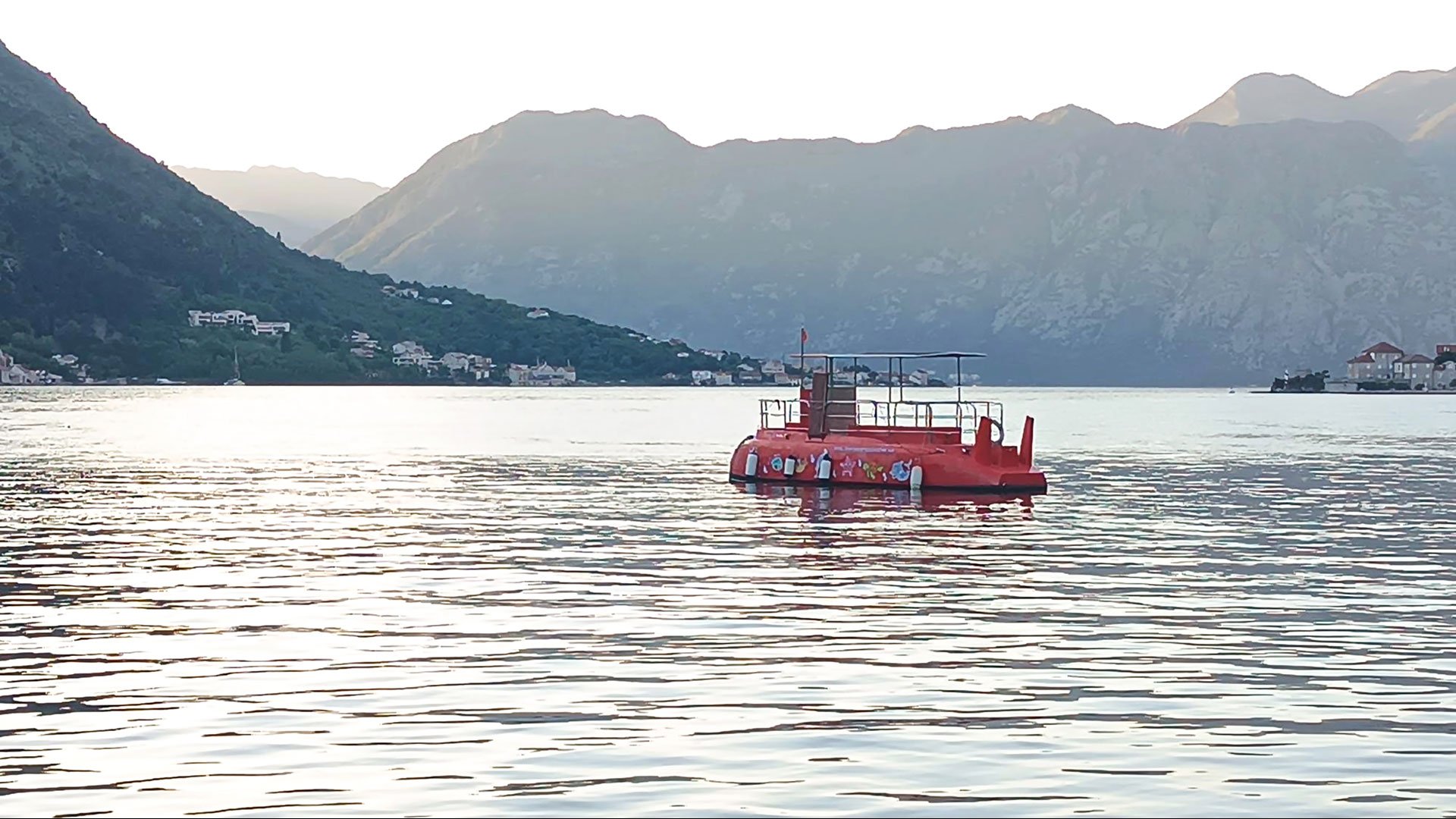 Kotors Unterwasserwelt: Fahrt in einem Halb-U-Boot