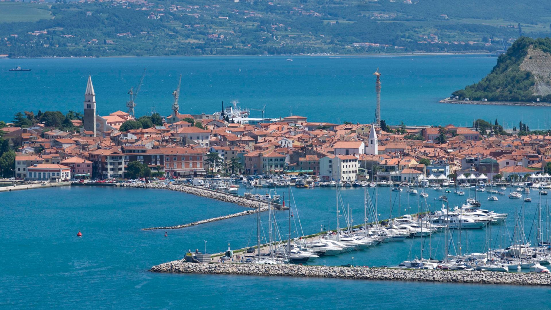 Panoramafahrt durch Izola und Koper
