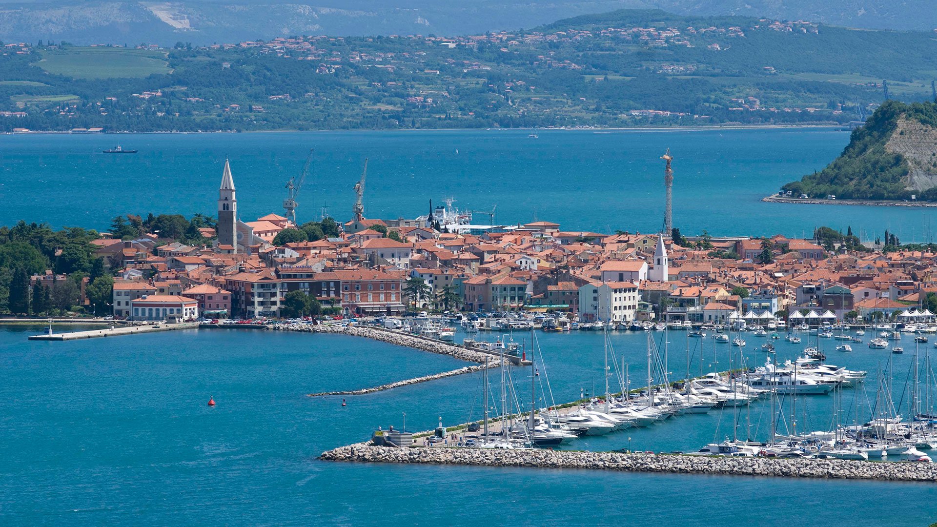 Panoramafahrt durch Izola und Koper