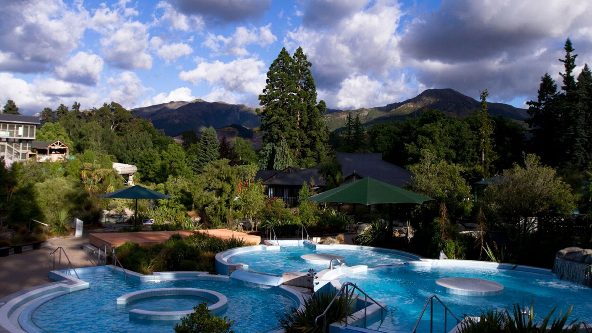 Besuch der Hanmer Springs Thermalquellen