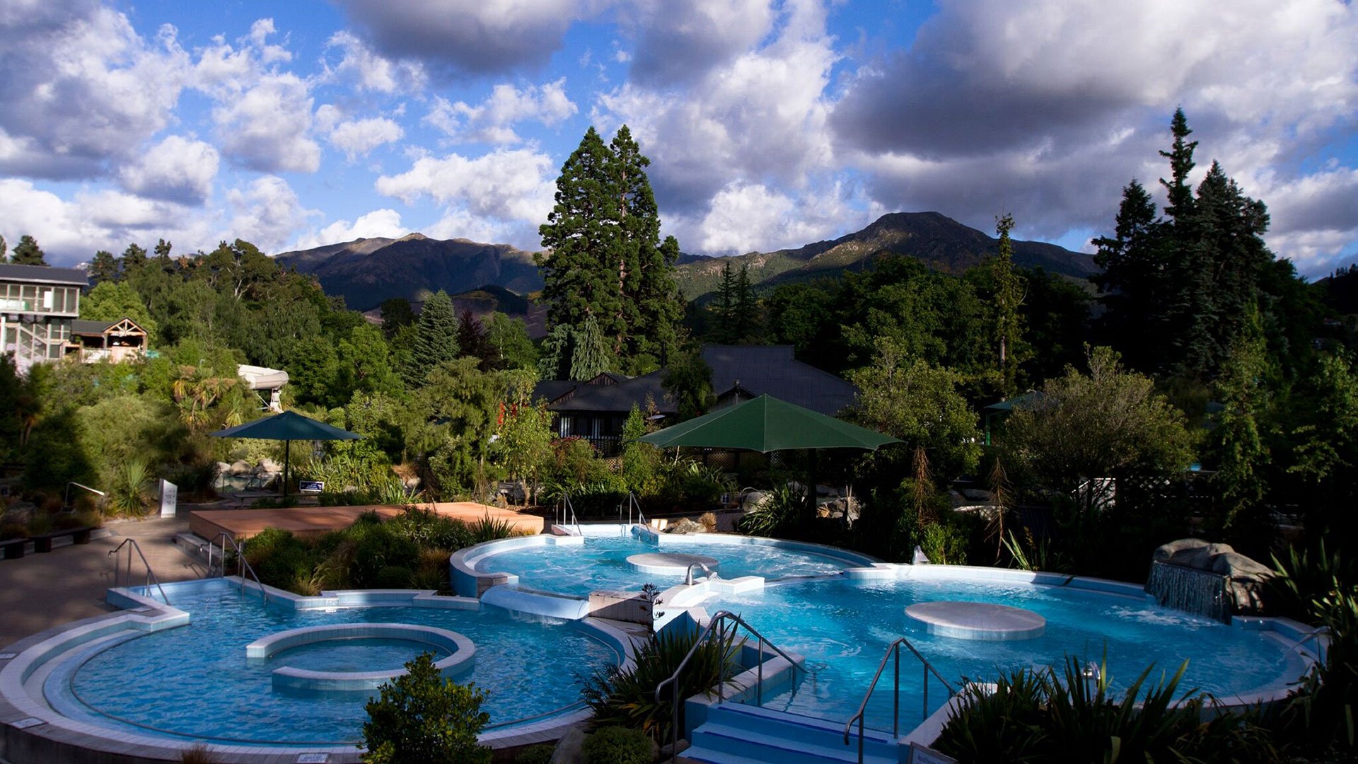 Besuch der Hanmer Springs Thermalquellen