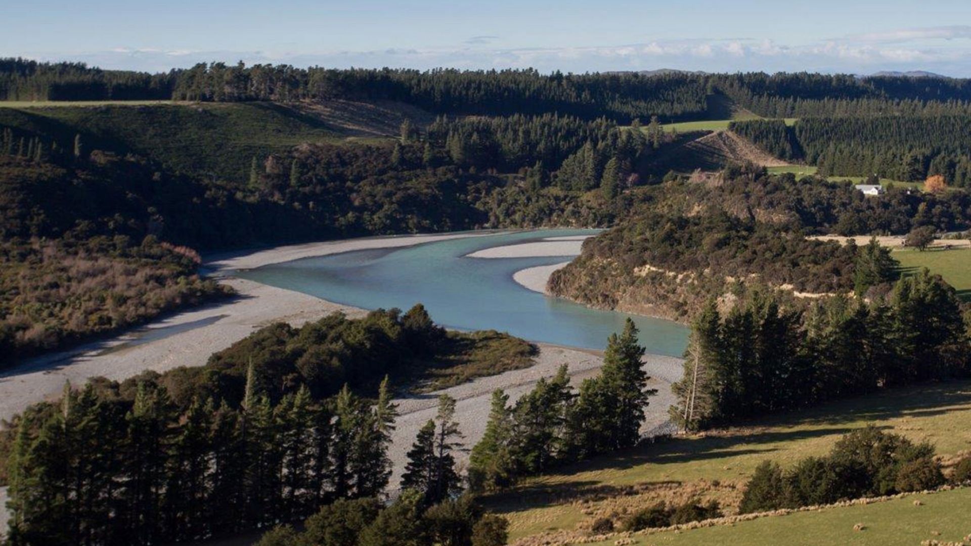 Mit dem Jetboot über den Waimakariri Fluss