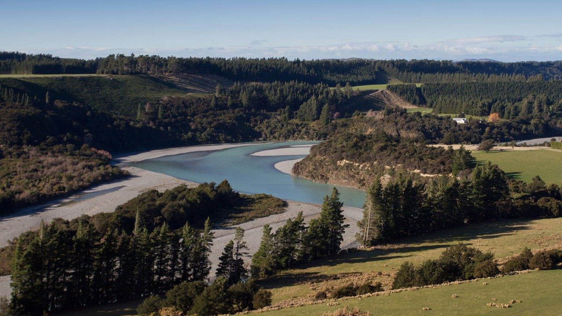 Mit dem Jetboot über den Waimakariri Fluss
