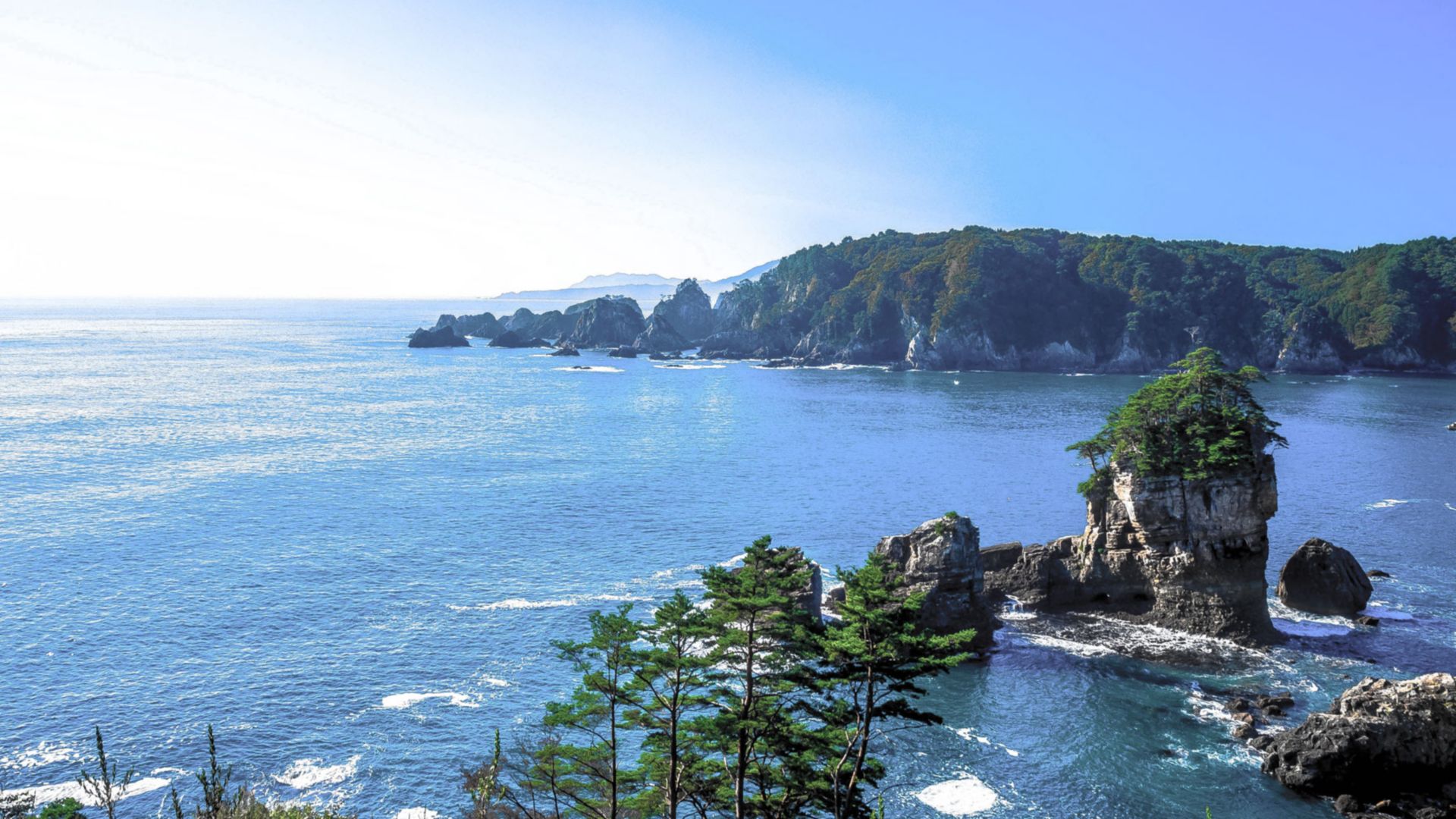 Beeindruckende Panoramafahrt entlang der Ostküste Japans