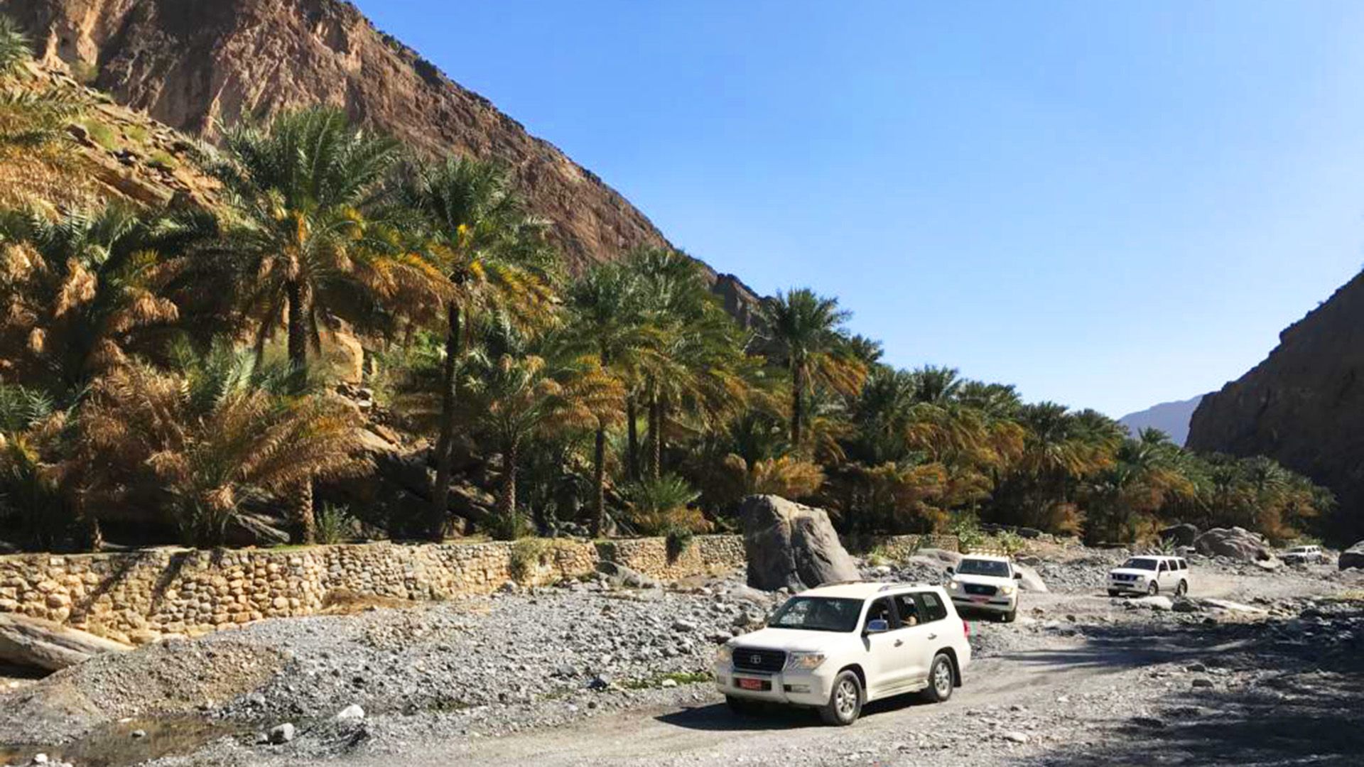 Mit dem Geländewagen zum Wadi Ghul