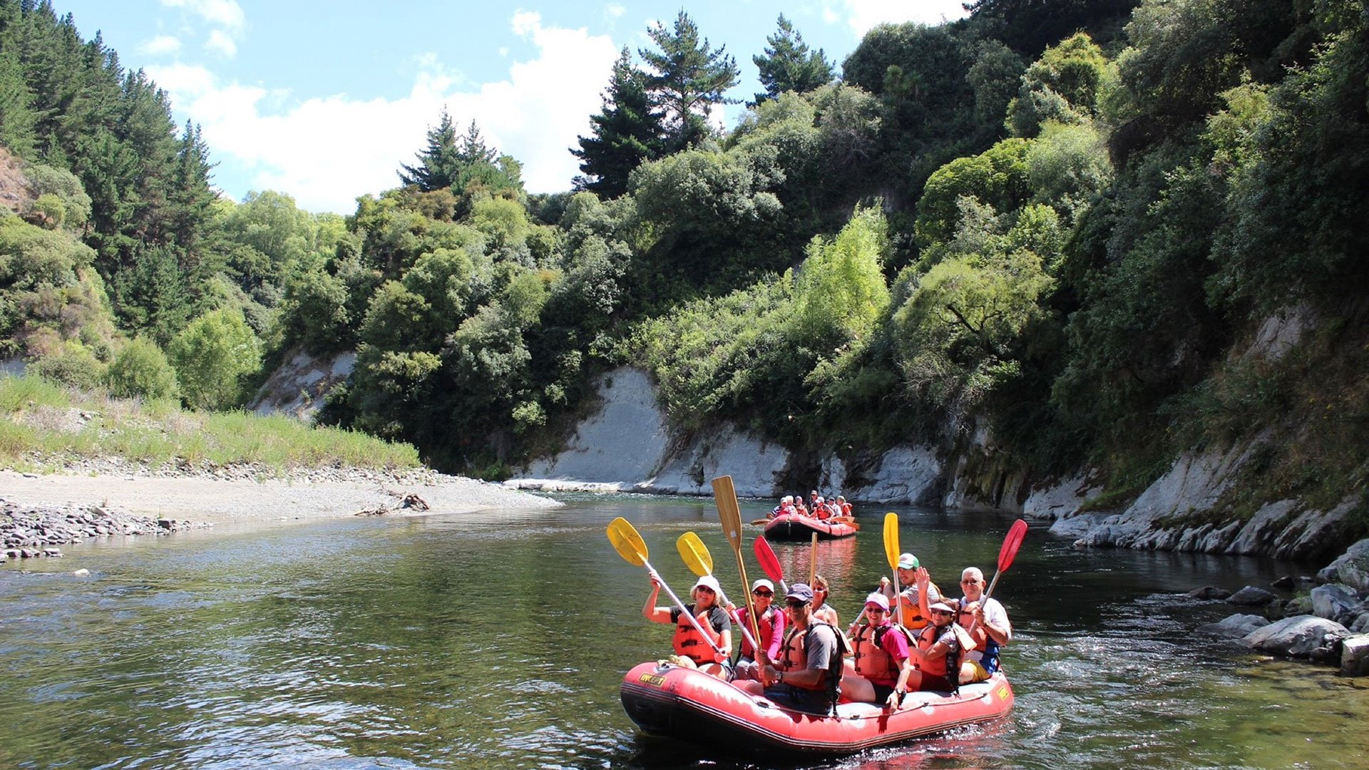 Wildwasser-Rafting auf dem Mohaka River