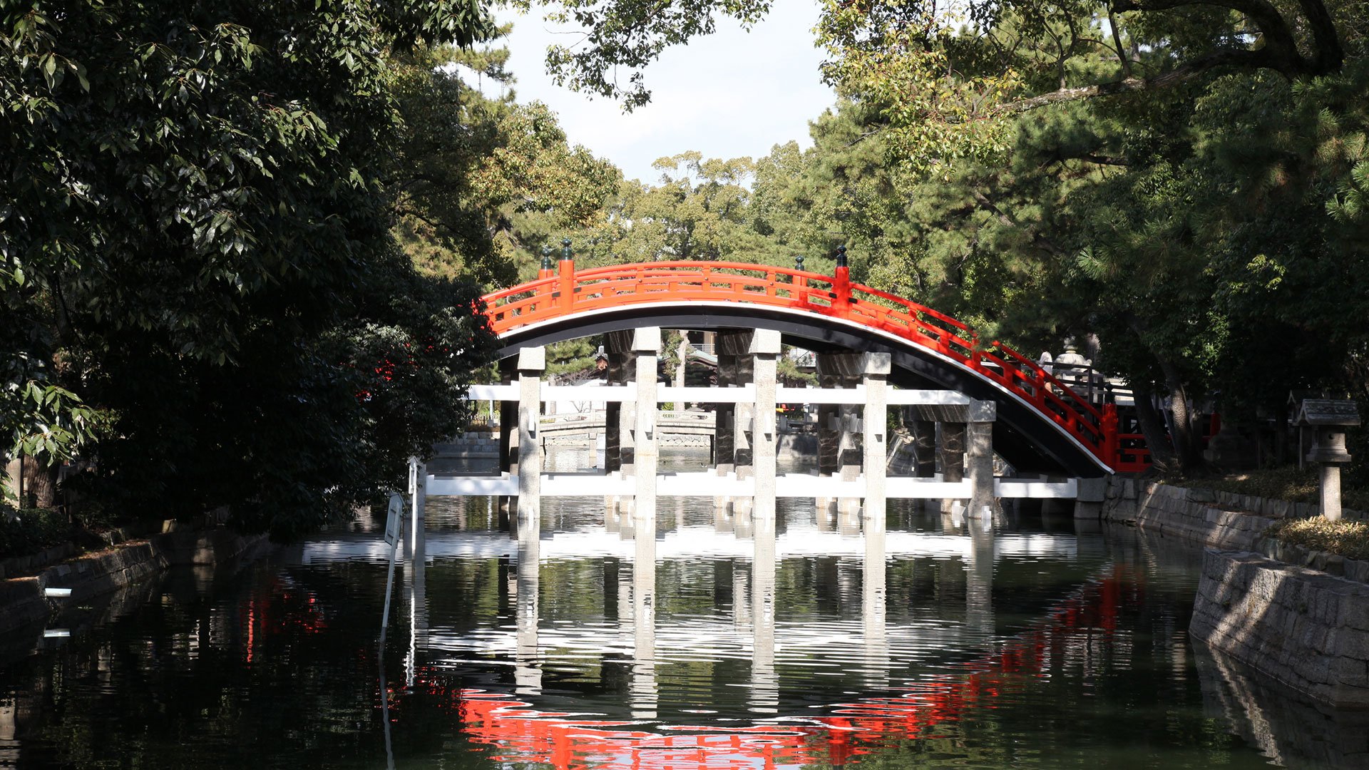 Sumiyoshi Taisha Schrein und Kuromon Markt