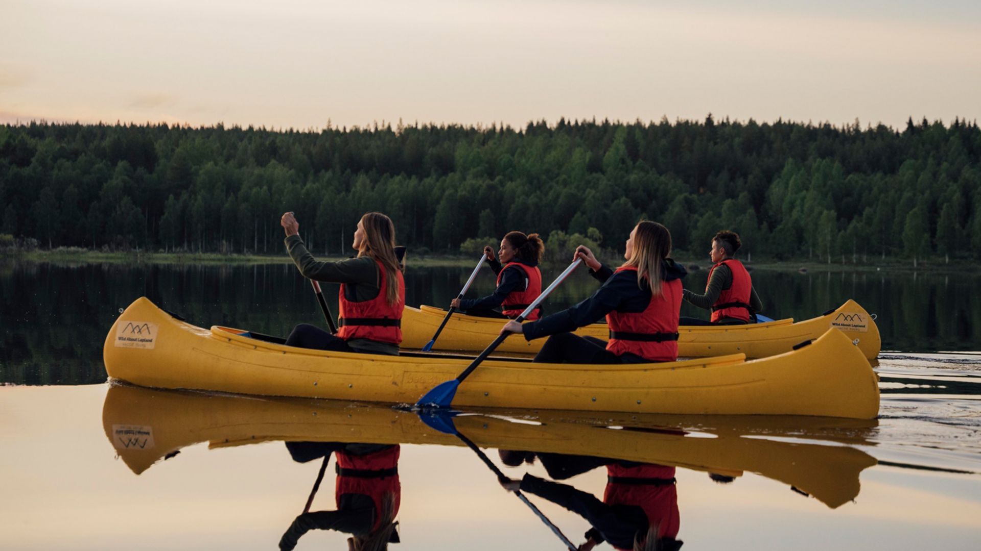 Finnland mit einem Kanu erleben