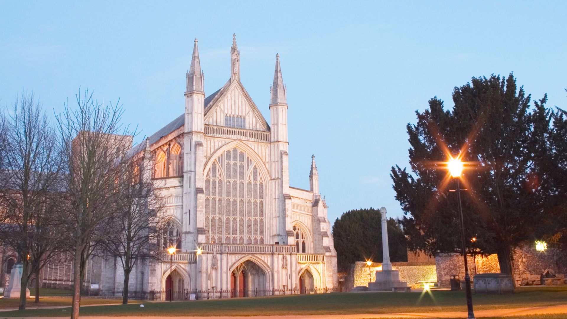 Historisches Winchester und Kathedrale