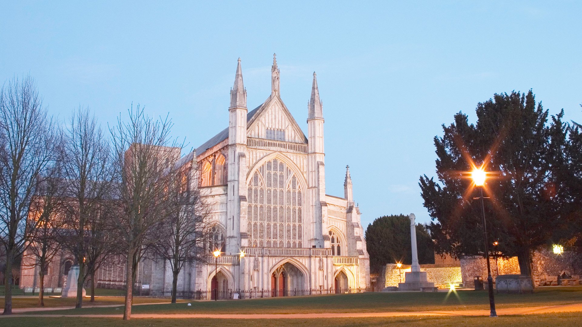 Historisches Winchester und Kathedrale