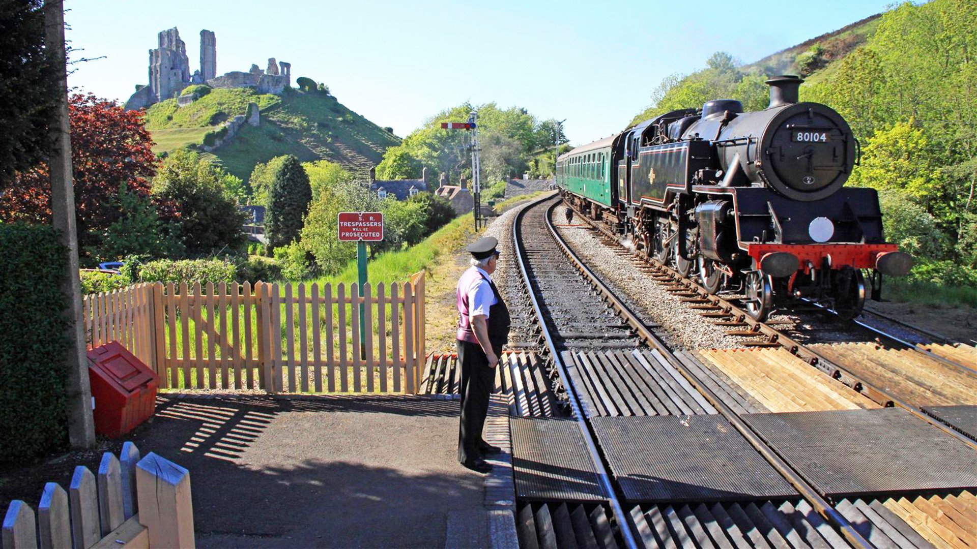 Ausflug in die viktorianische Zeit: Corfe Castle und Dampfzug