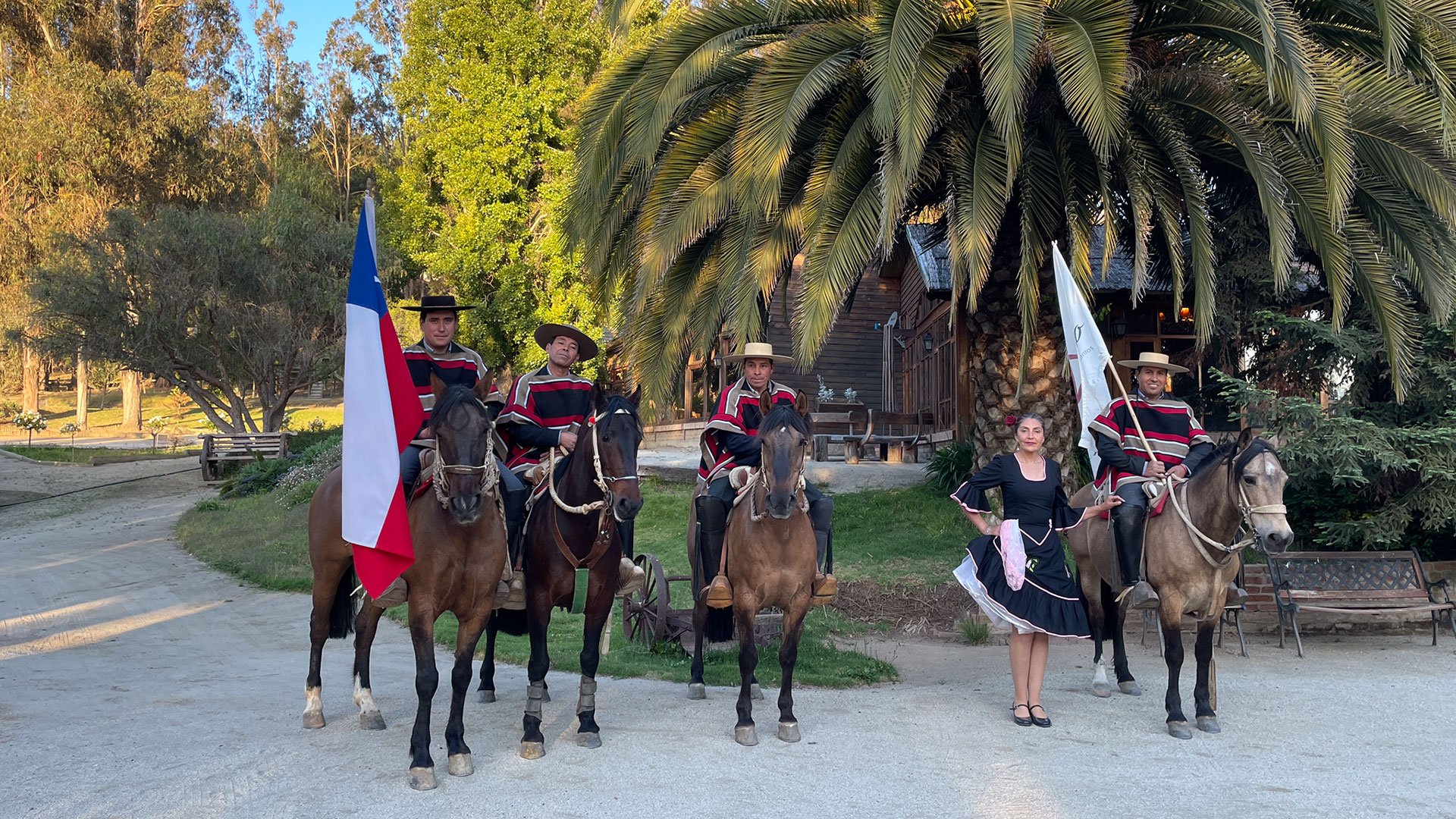 Abendessen und Chilenisches Rodeo im Casablanca Tal