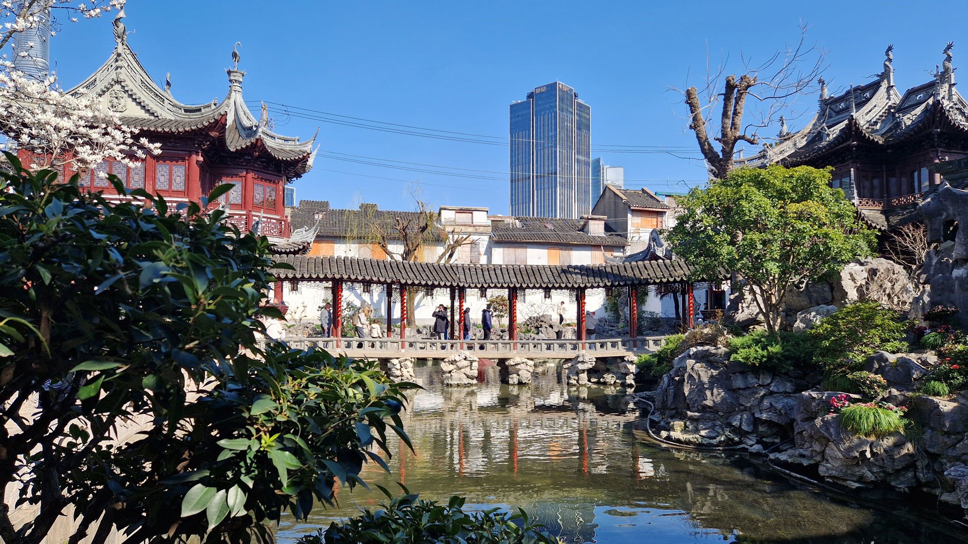 Shanghai: The Bund, Skyline und Yu-Garten