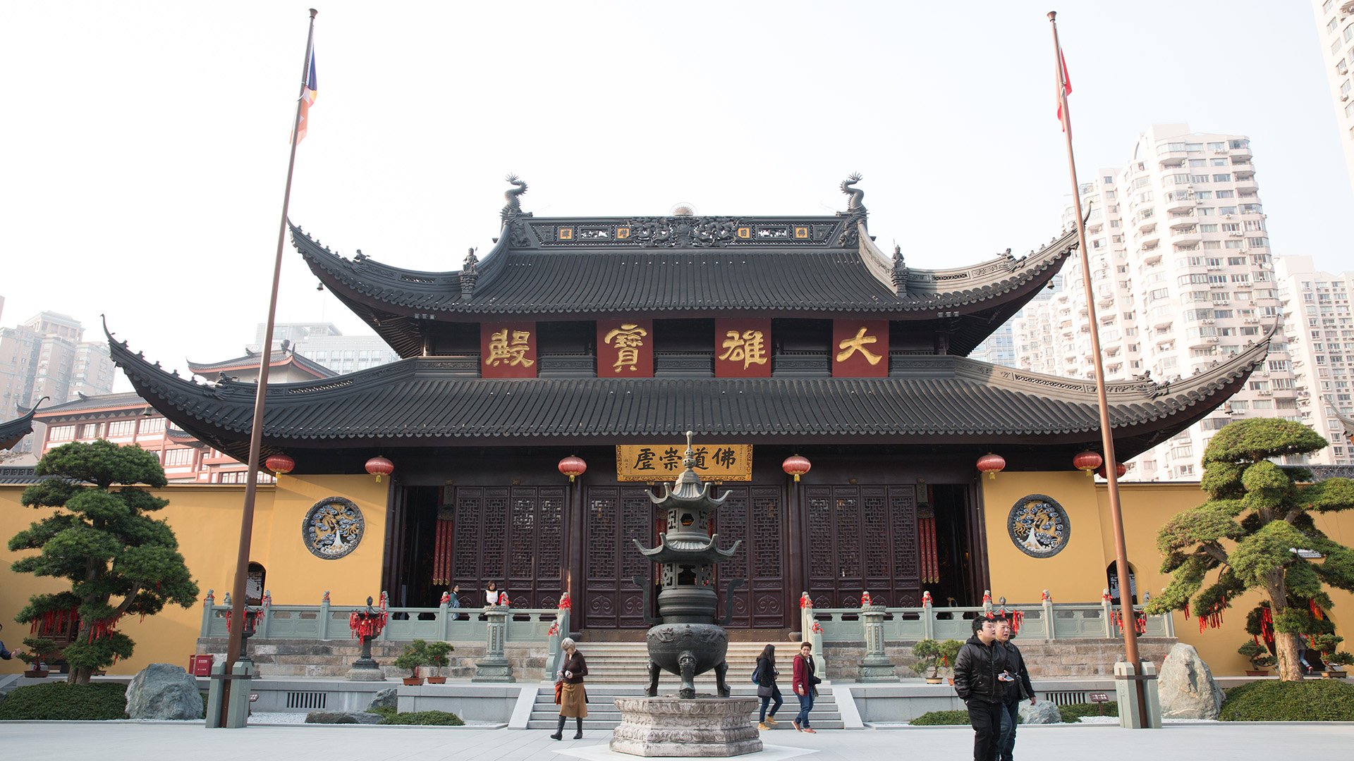 Yu-Garten und Jade Buddha: Shanghais historische Seite