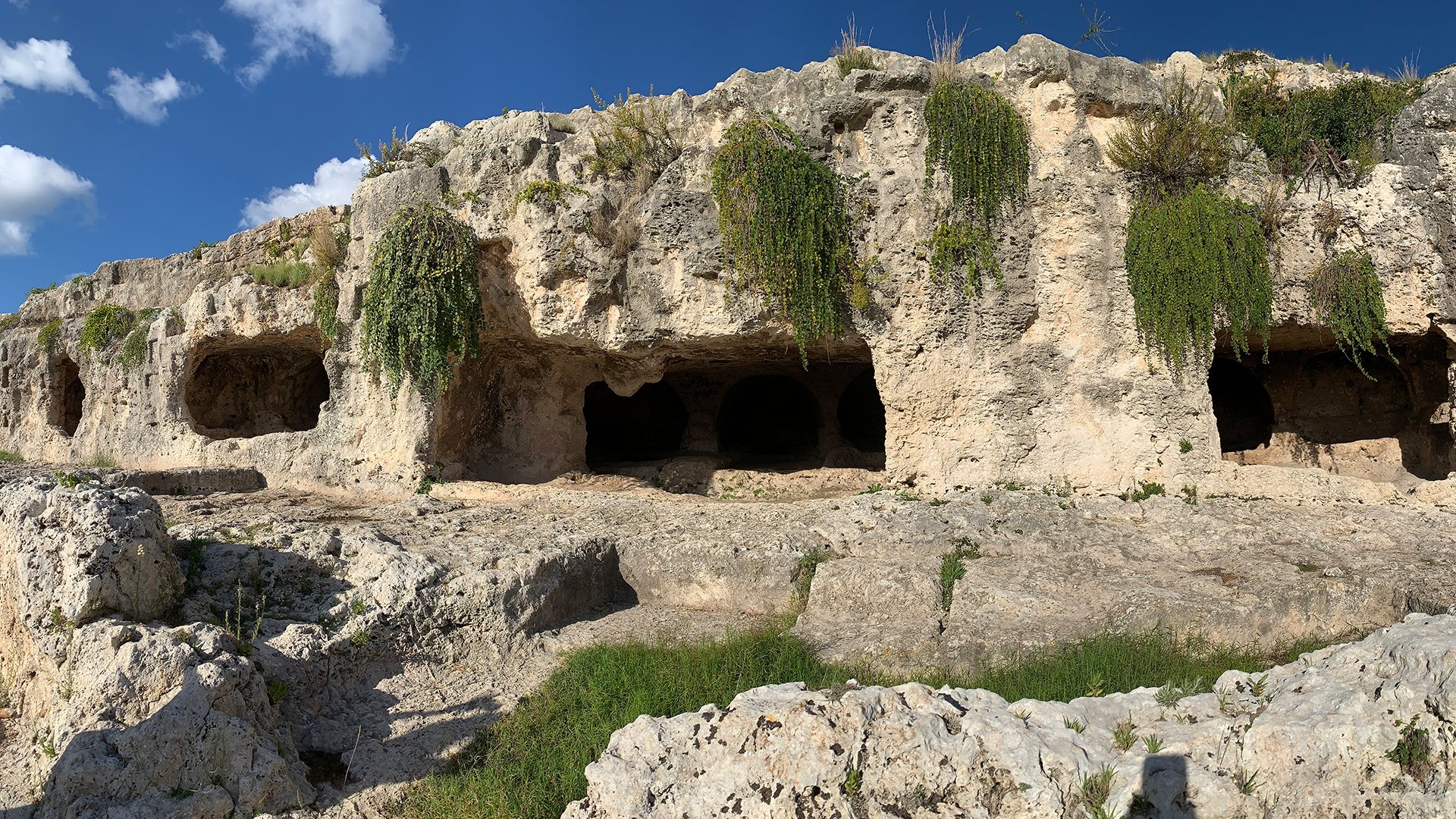 Antikes Syrakus und kleine Insel Ortygia