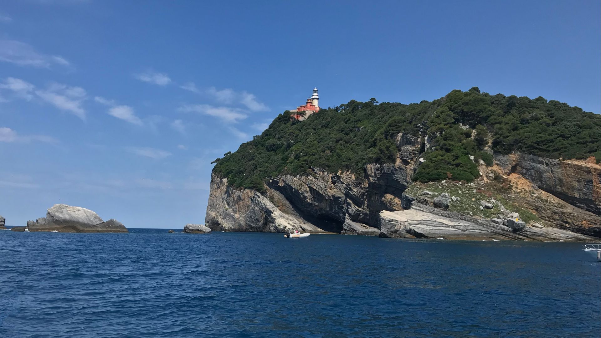 Bootsfahrt im Zodiak und Portovenere