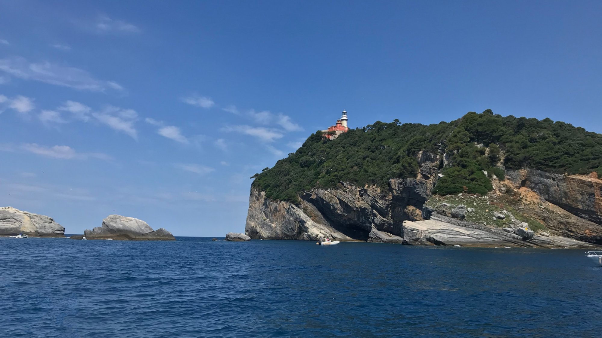Bootsfahrt im Zodiak und Portovenere