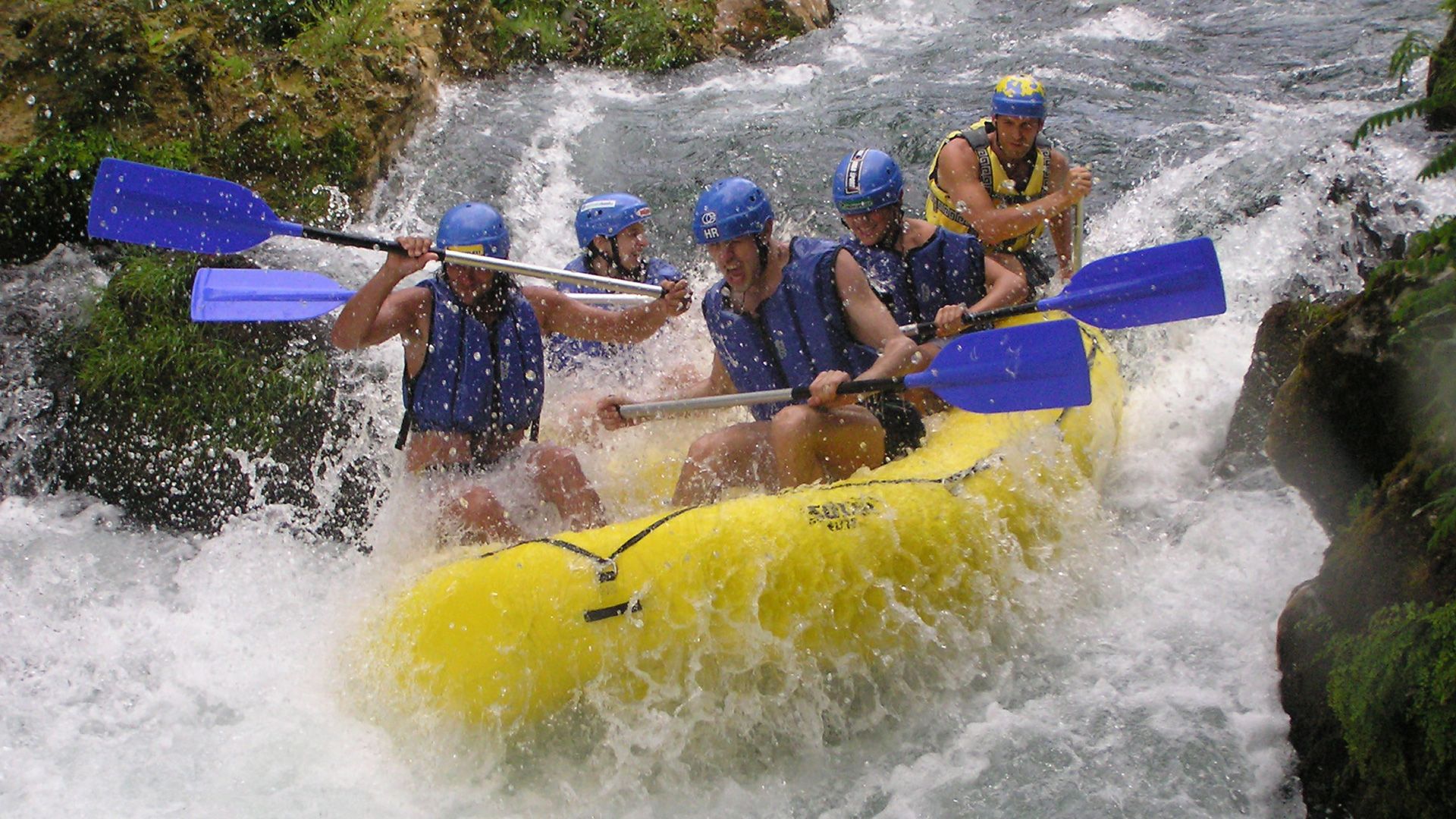Rafting im Cetina-Tal