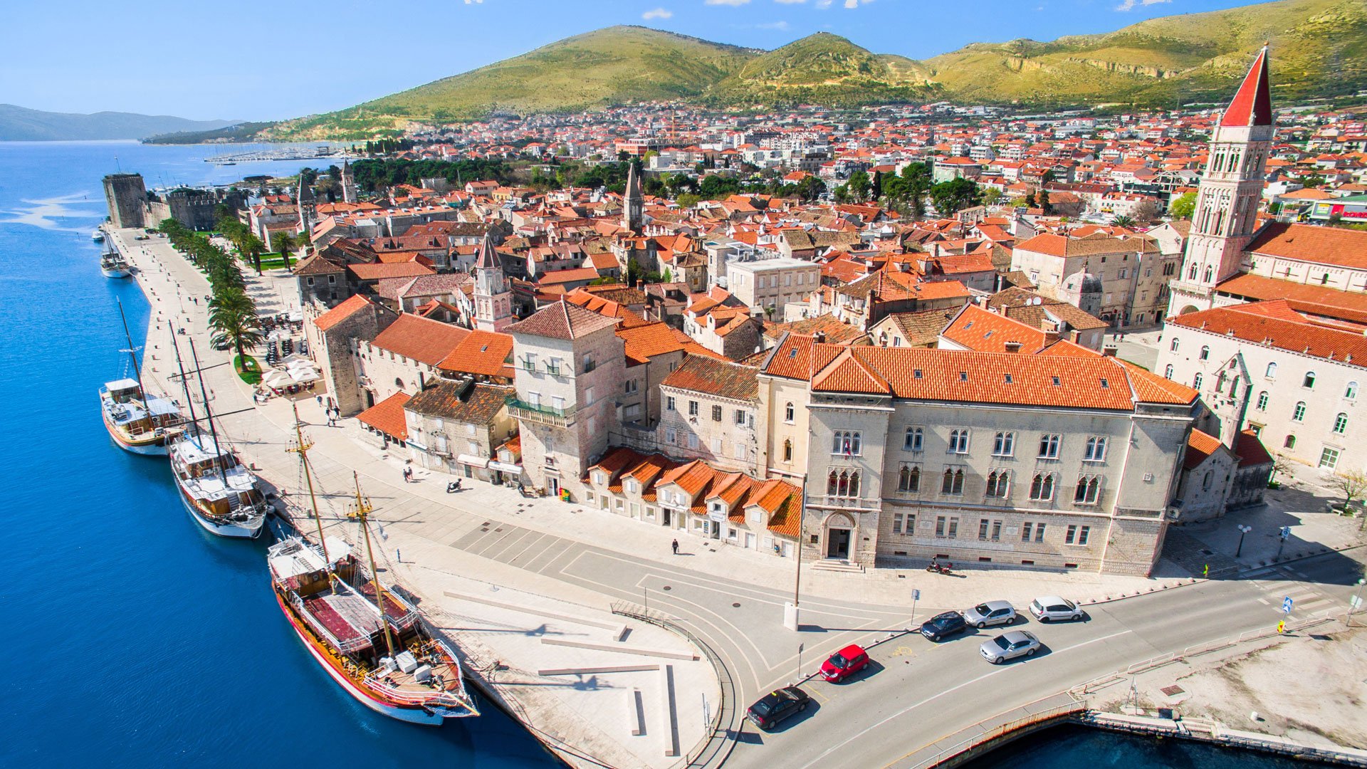 Die charmante Stadt Trogir