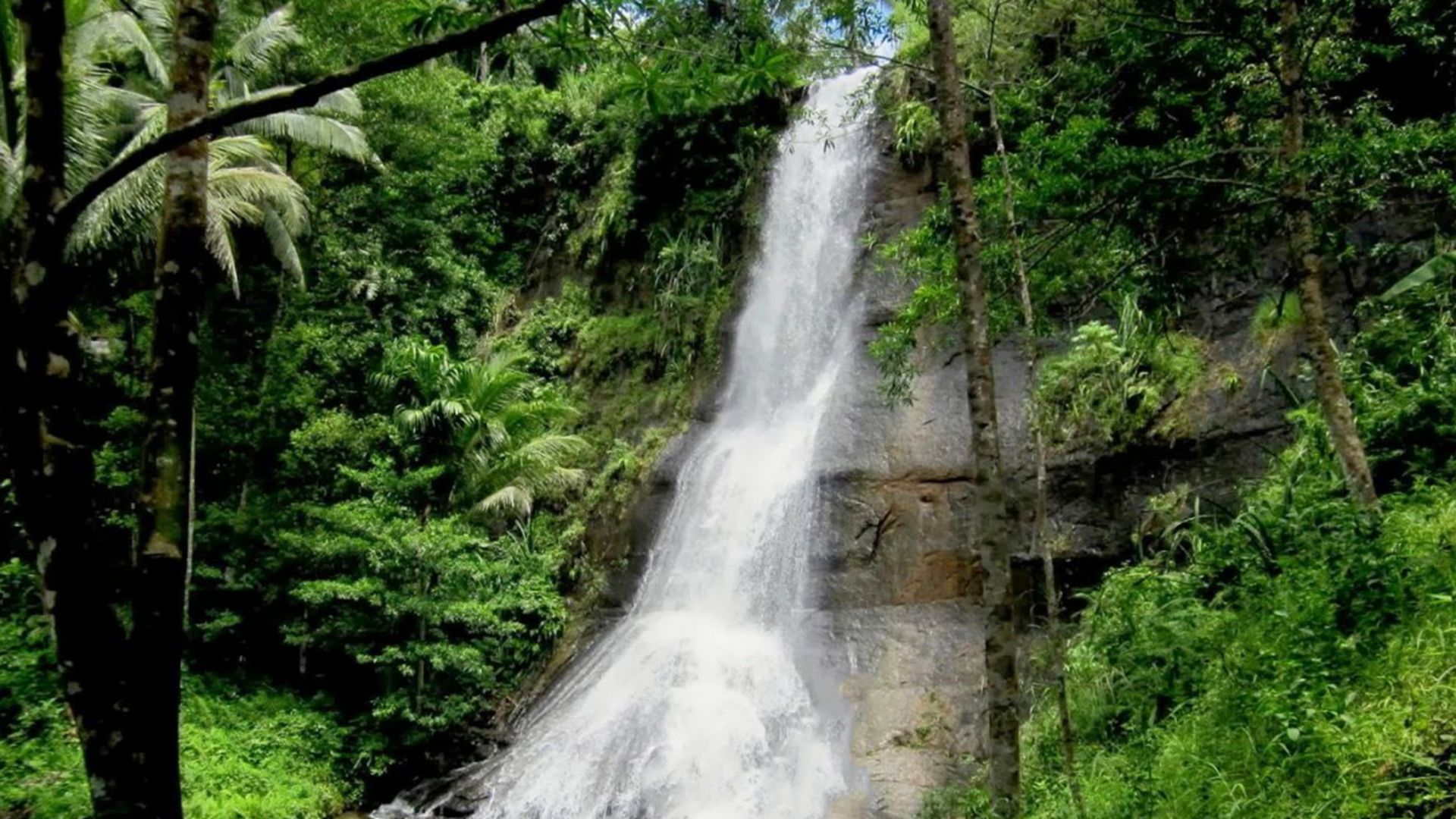 Hochland von Tretes und Putuk Truno Wasserfall