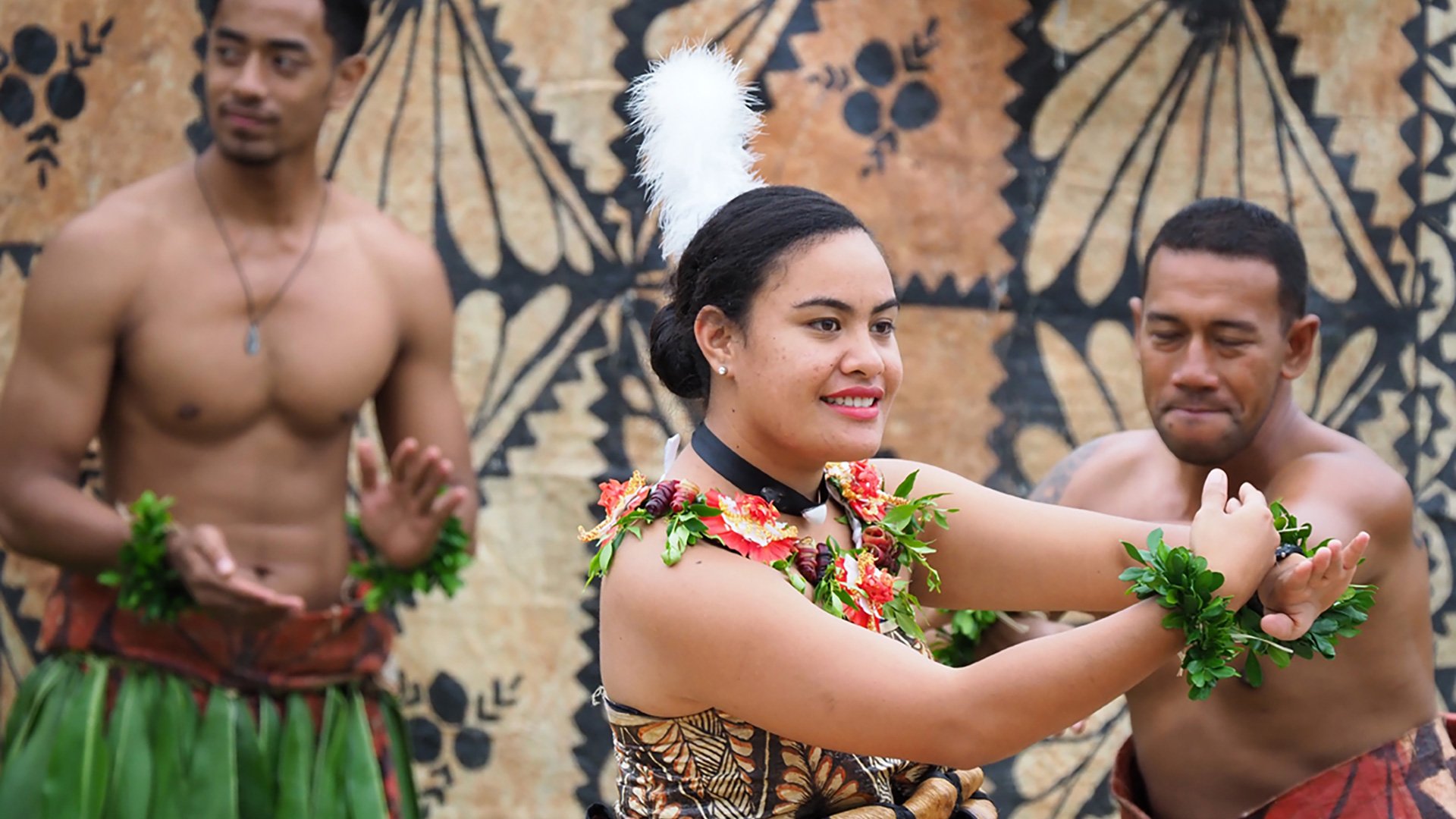 Besuch im Kulturdorf „Ancient Tonga“