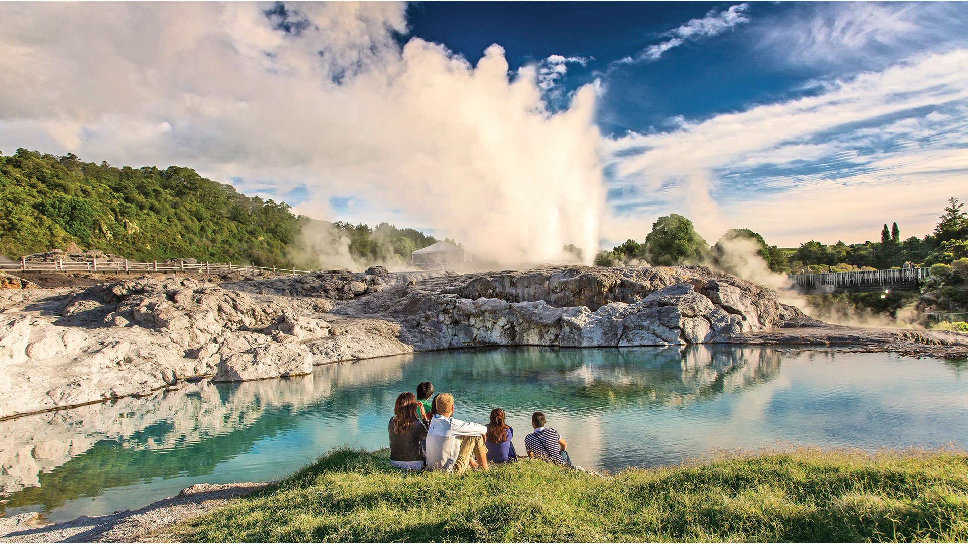 Erlebnis Rotorua: Seilbahnfahrt und Thermalregion