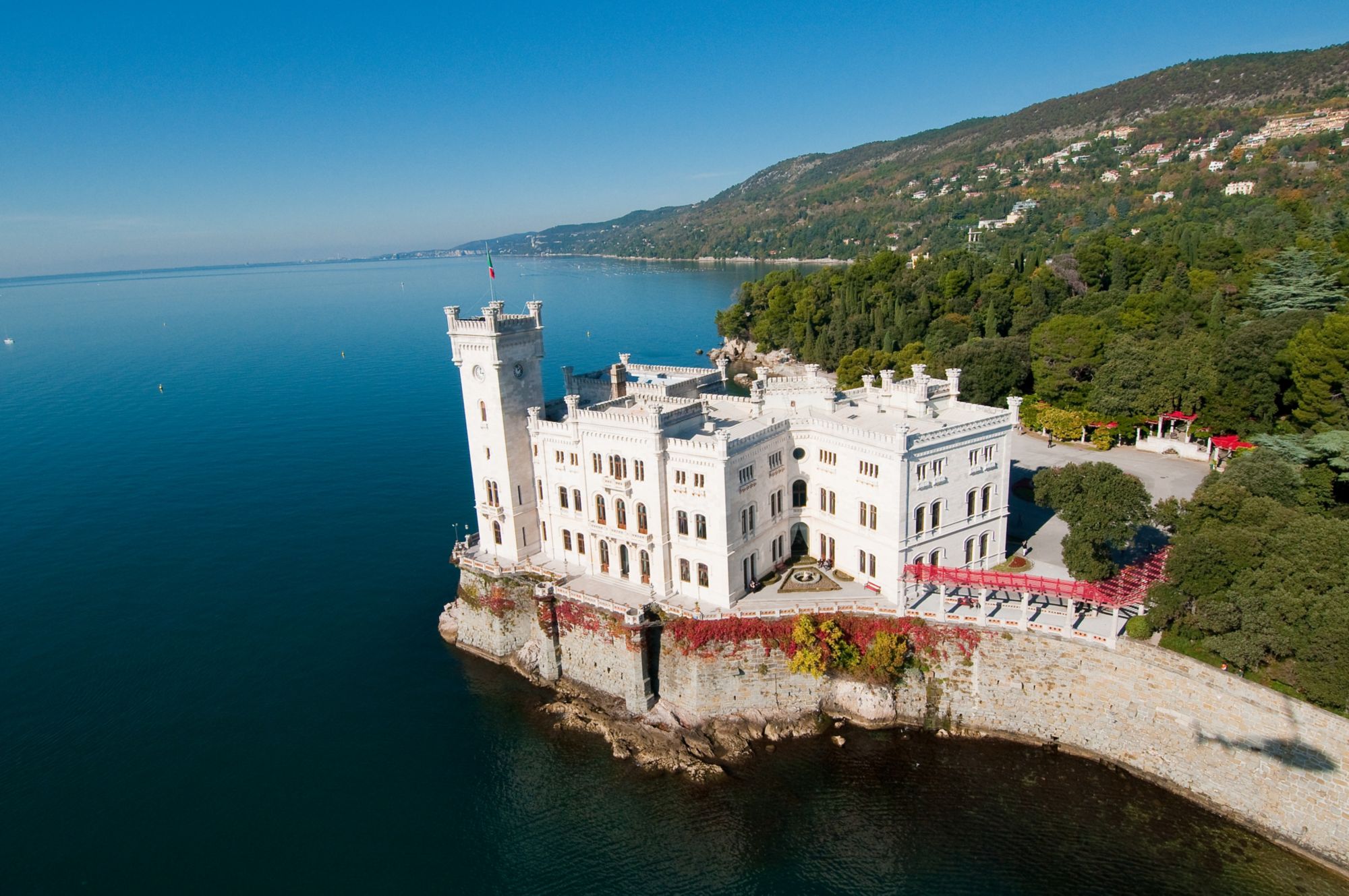 Triest und Schloss Miramare