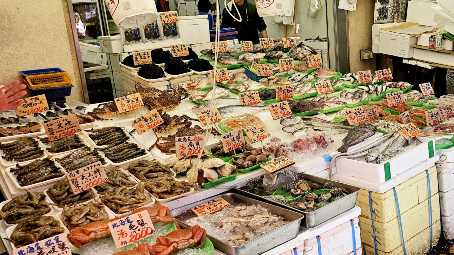 Berühmter Tsukiji Outer Market und Shopping im Ginza-Einkaufsviertel