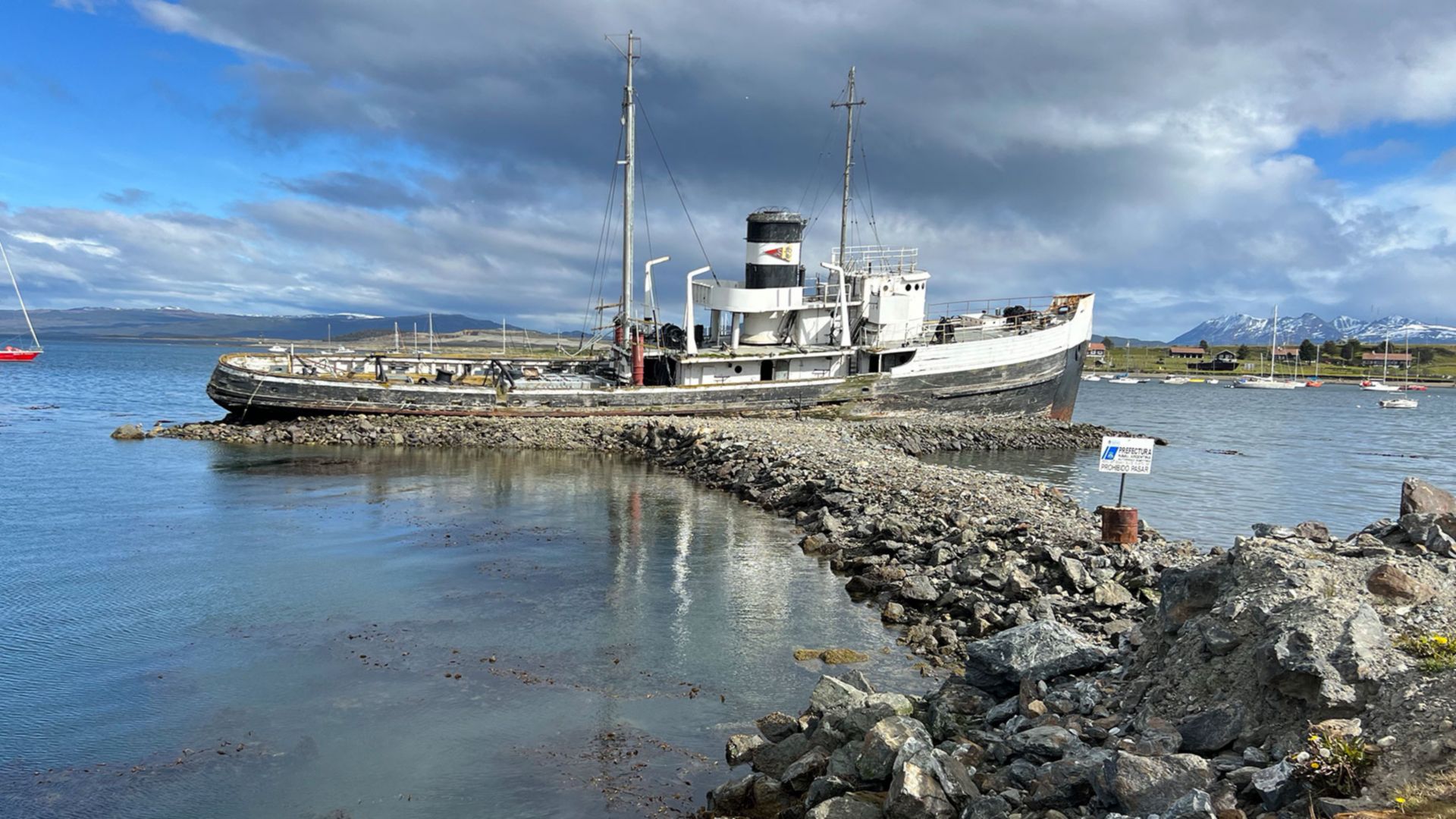 Komm an Land: Spaziergang durch Ushuaia