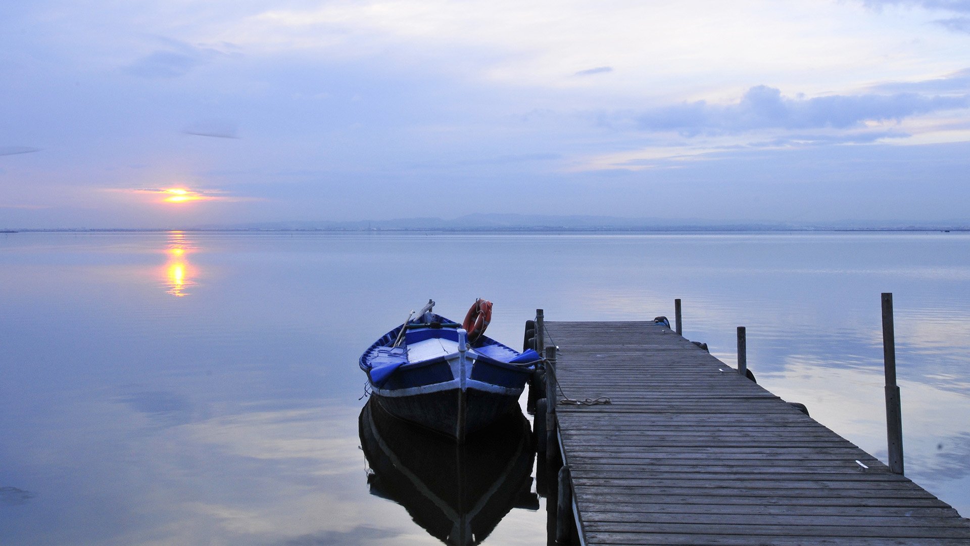 Mit dem Boot durch den Naturpark La Albufera
